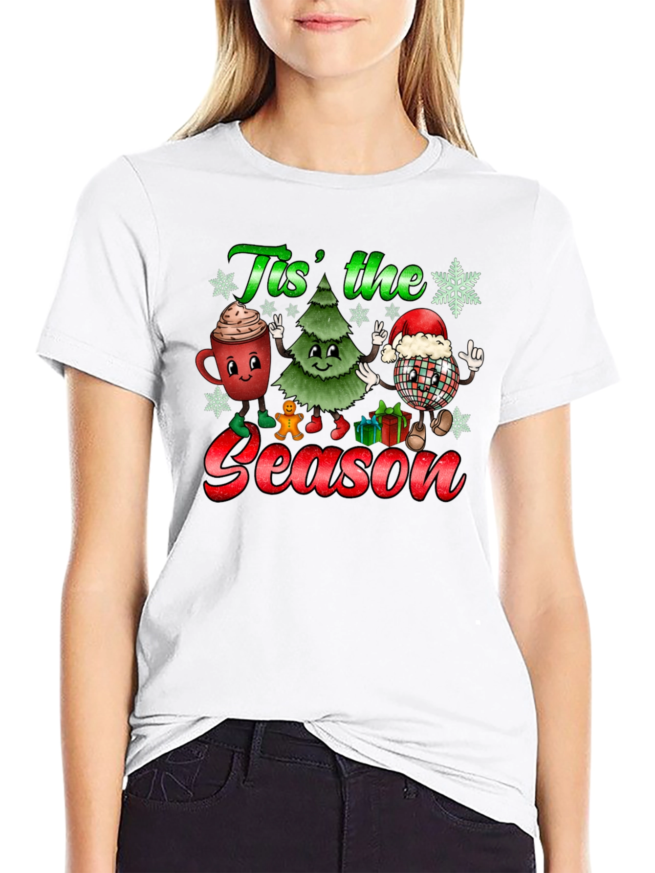 Tis The Season Christmas Graphic Tee