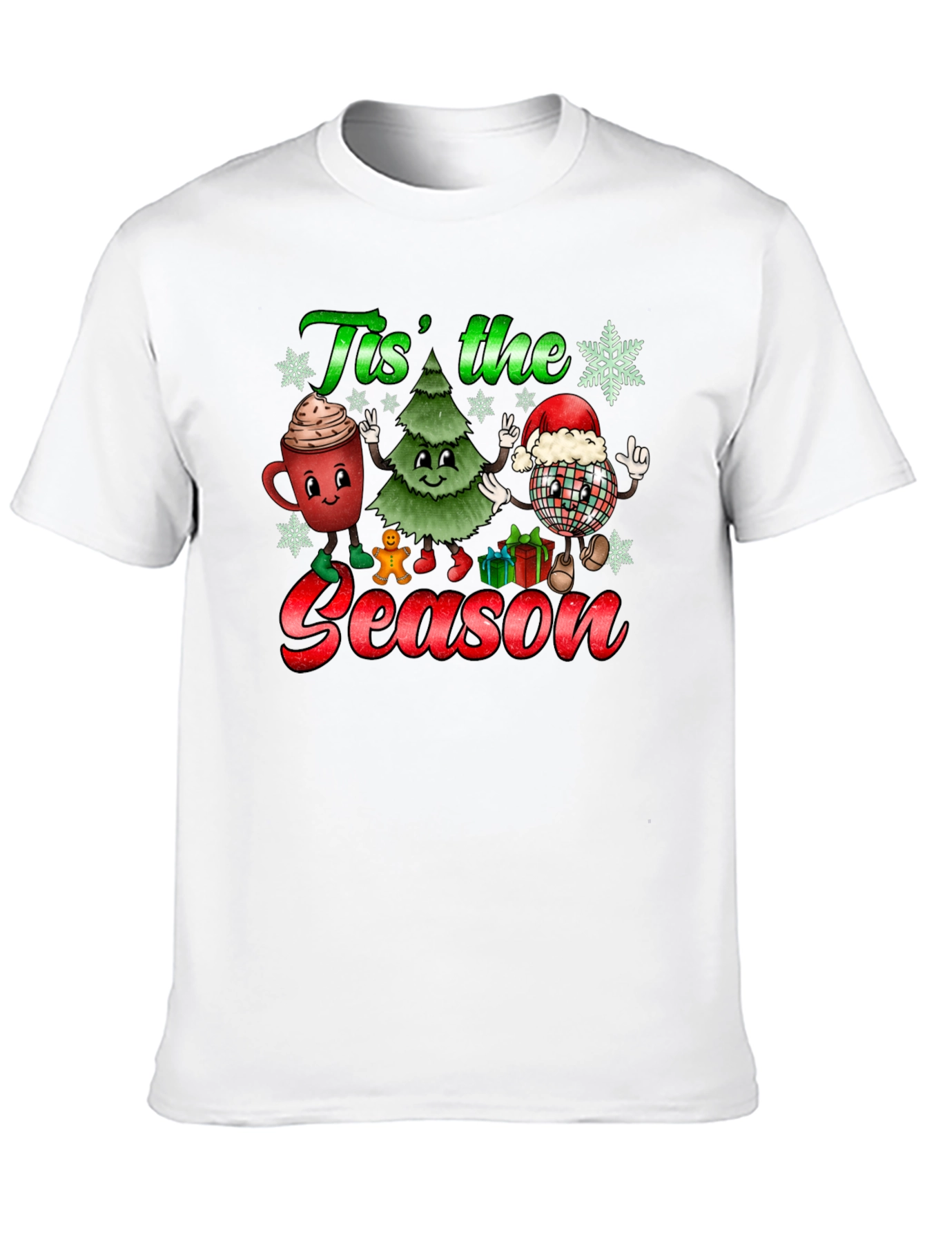 Tis The Season Christmas Graphic Tee