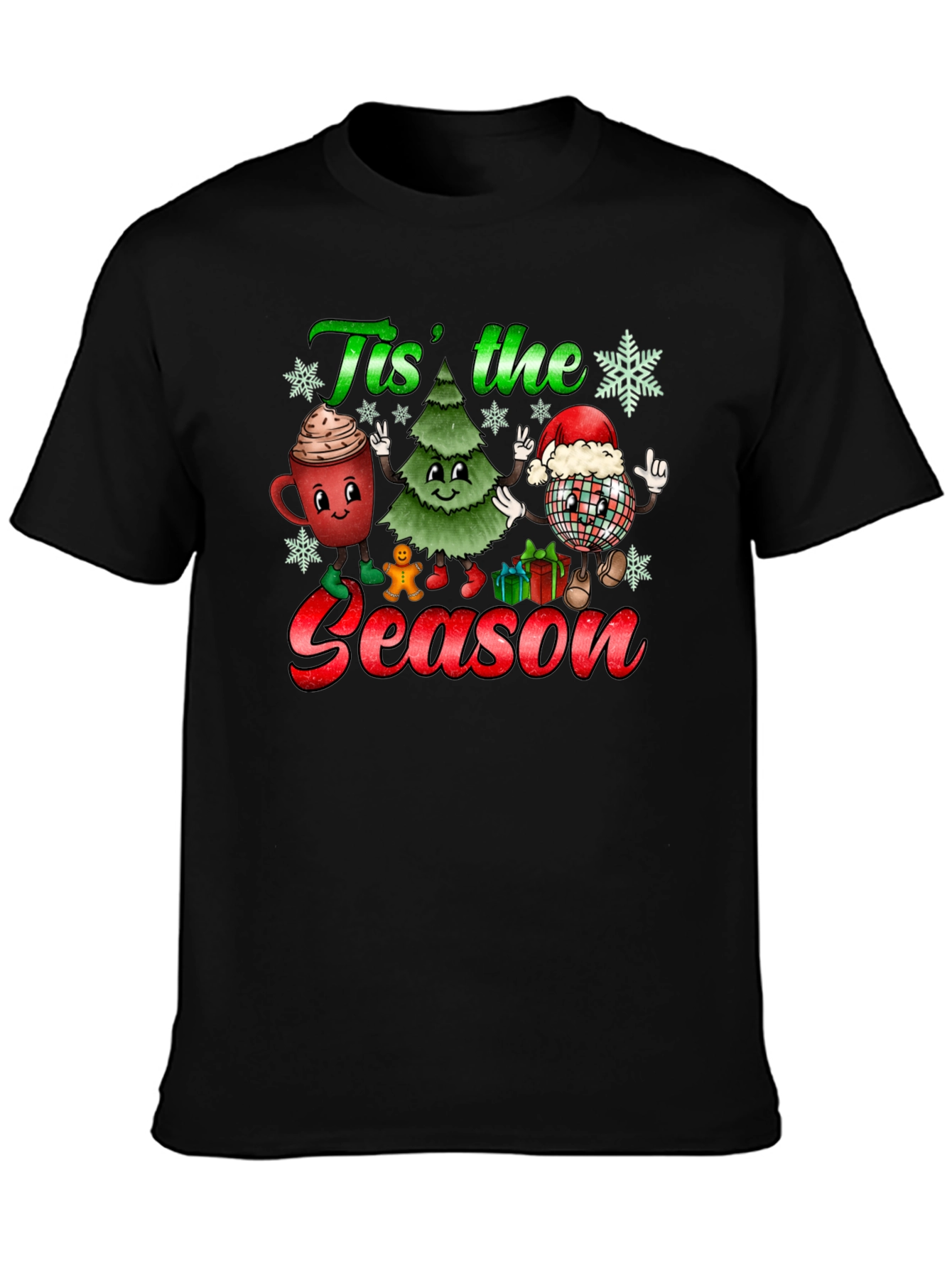 Tis The Season Christmas Graphic Tee