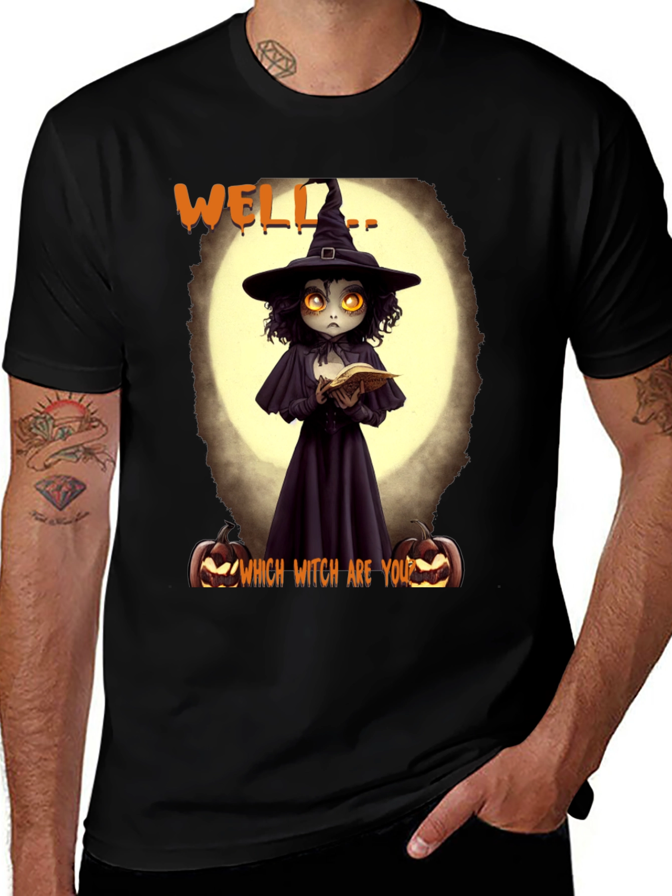 Witch T-Shirt: Spooky Halloween Style
