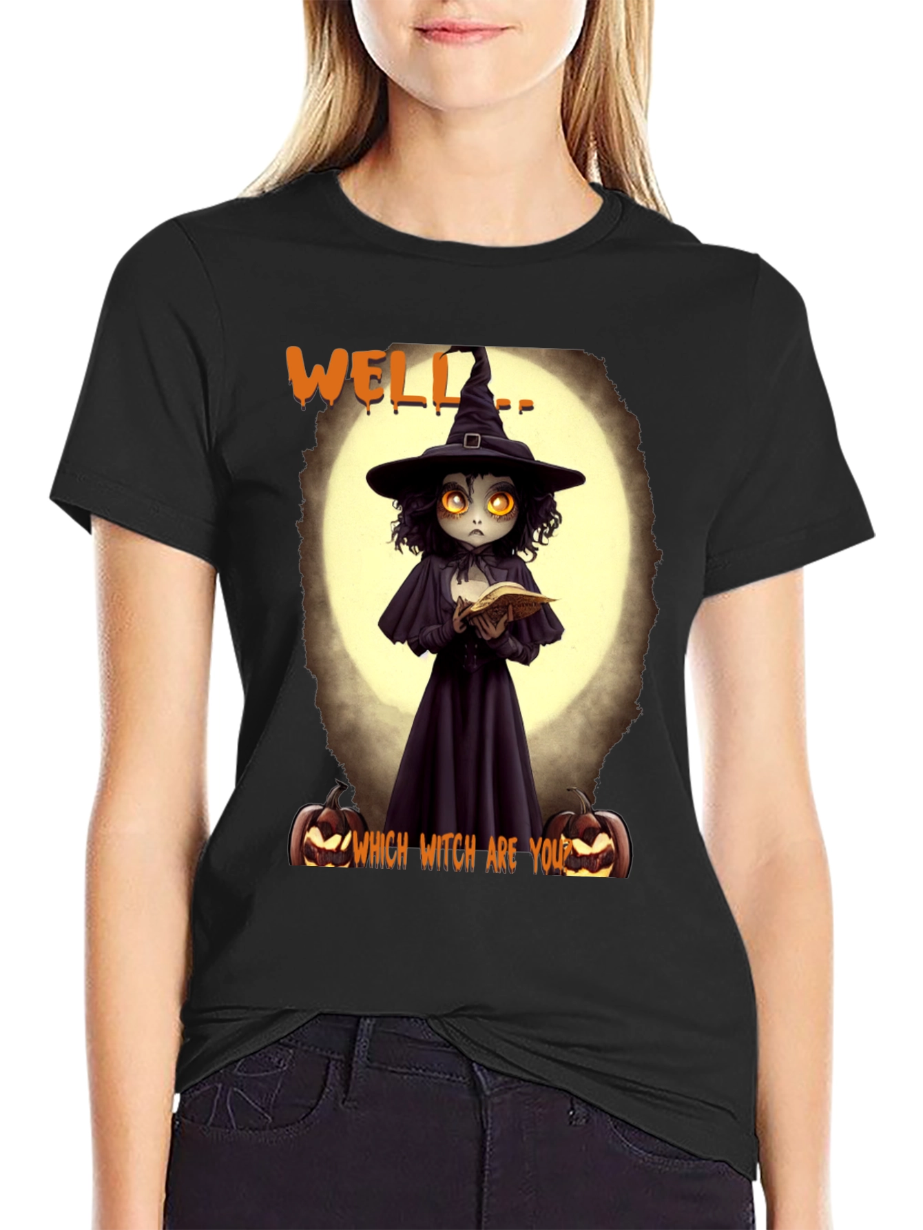 Witch T-Shirt: Spooky Halloween Style