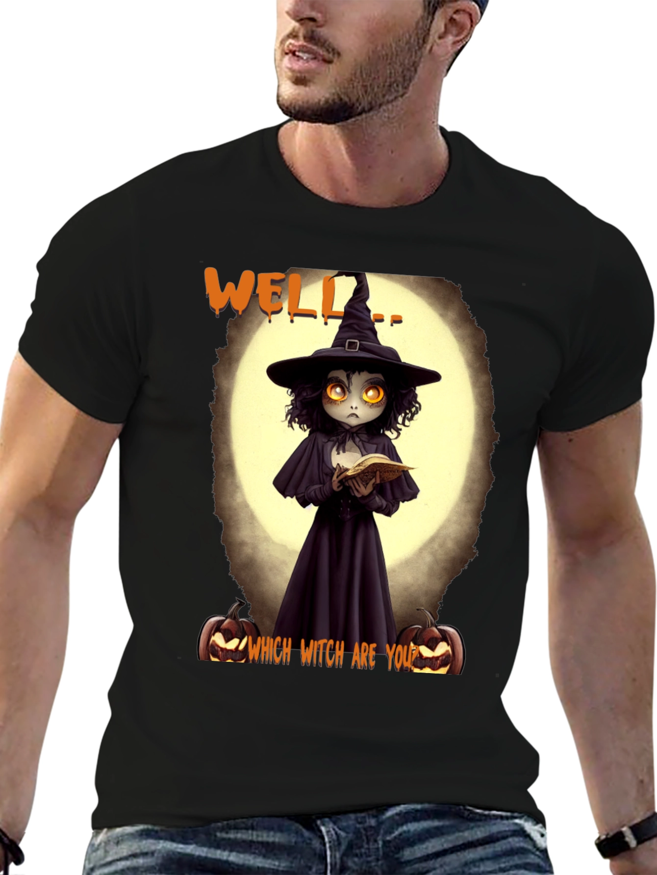 Witch T-Shirt: Spooky Halloween Style