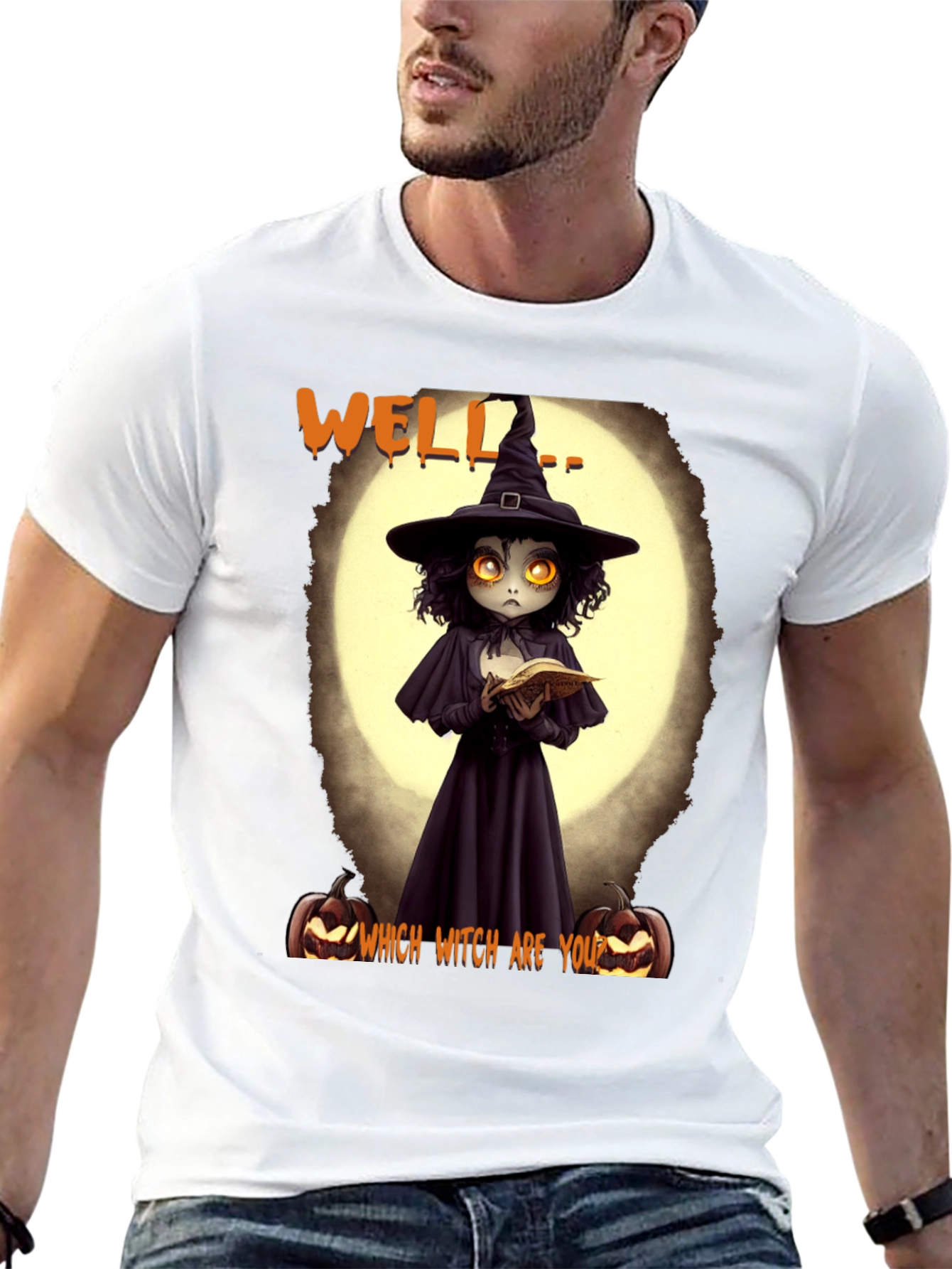 Witch T-Shirt: Spooky Halloween Style