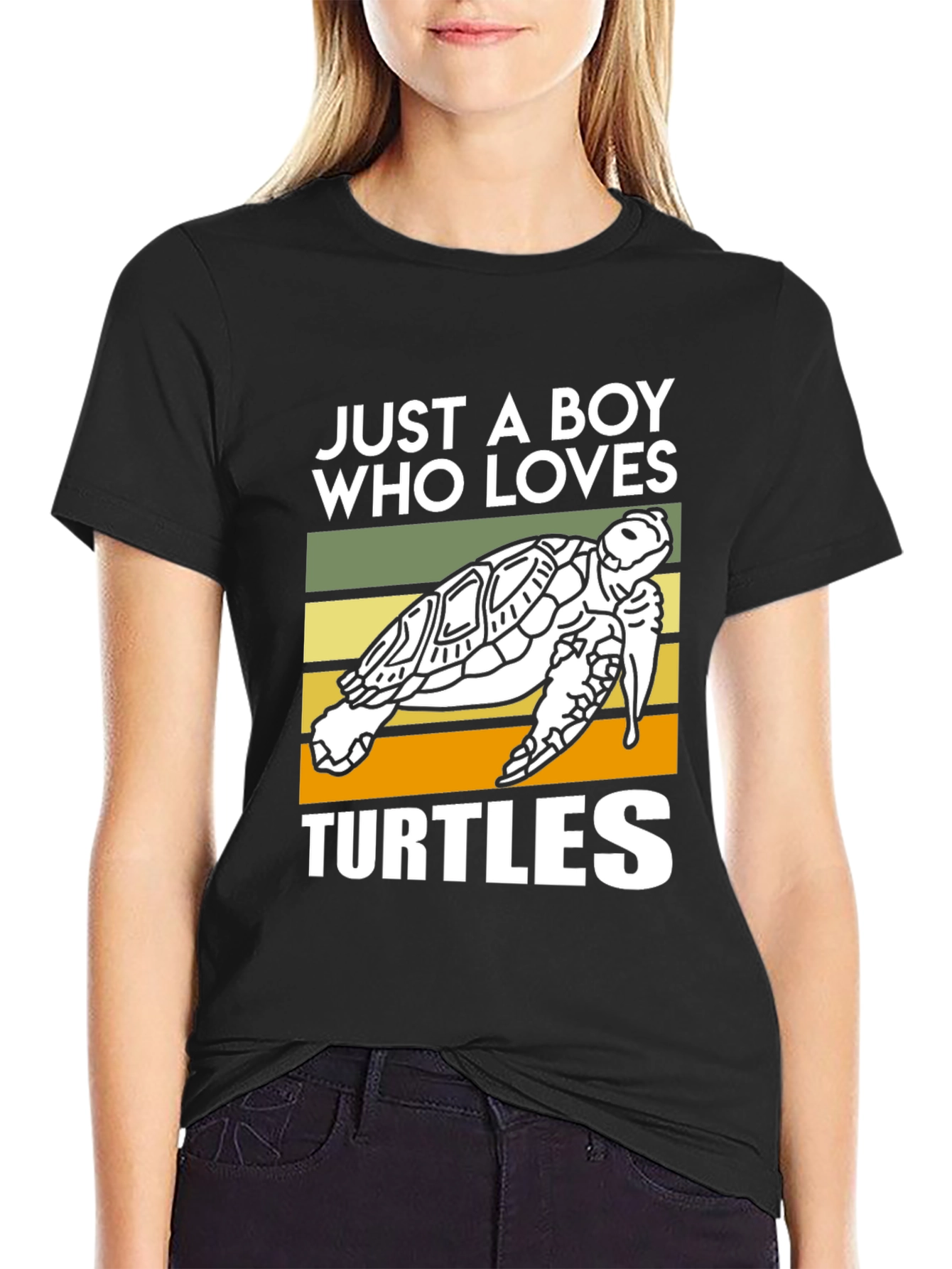 Just A Boy Who Loves Turtles T-Shirt