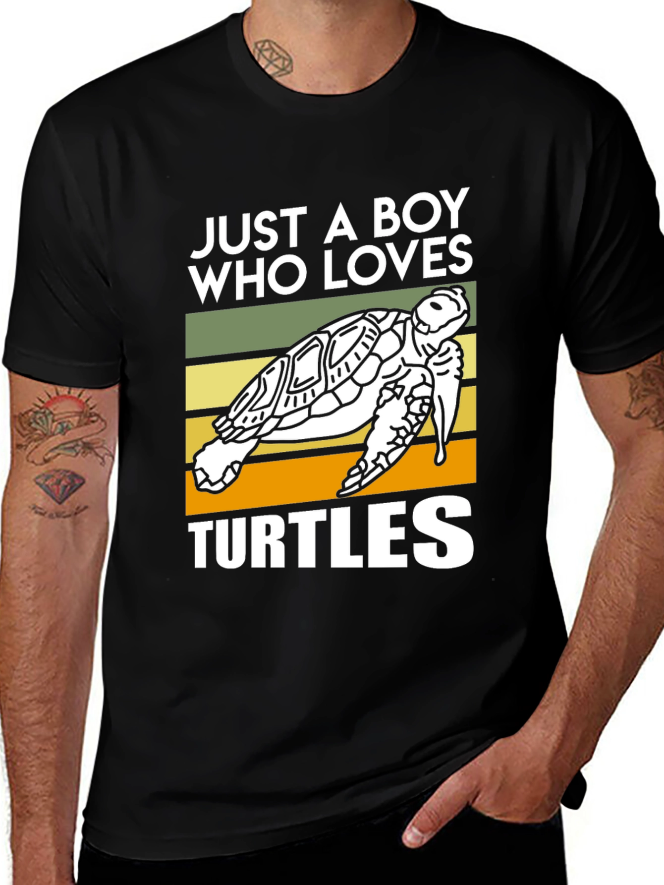 Just A Boy Who Loves Turtles T-Shirt