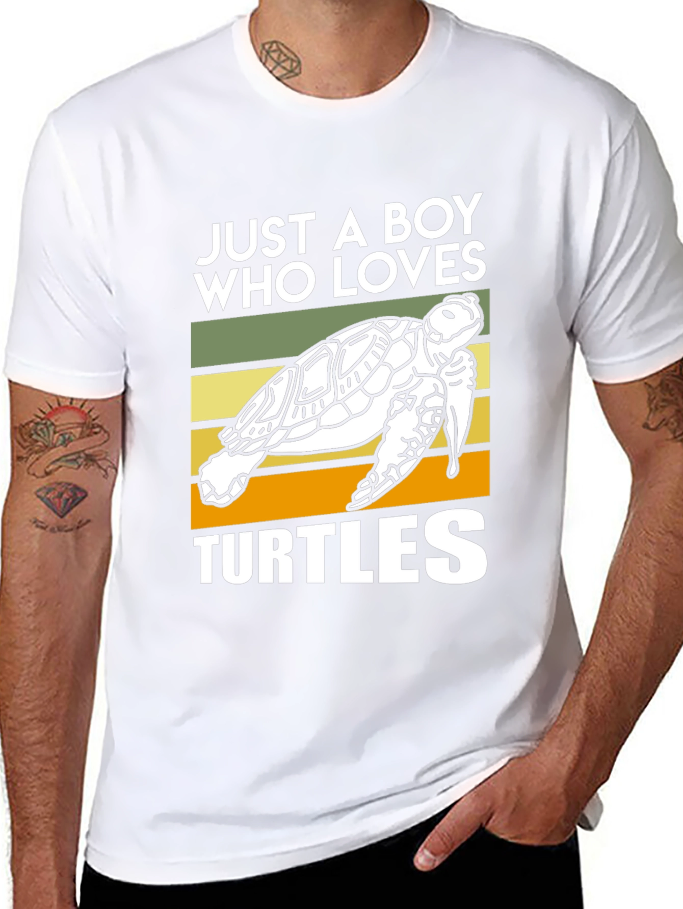 Just A Boy Who Loves Turtles T-Shirt