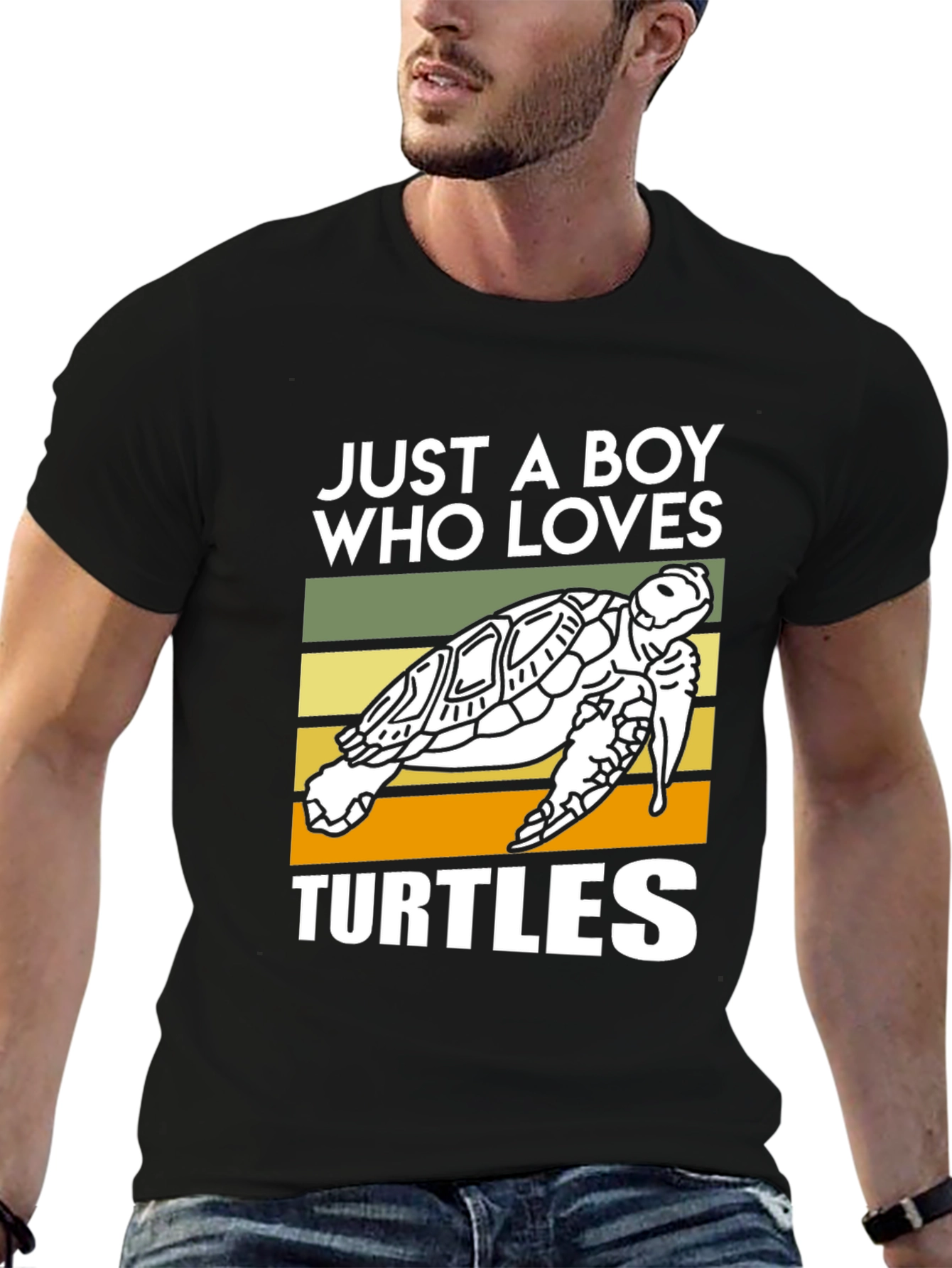Just A Boy Who Loves Turtles T-Shirt