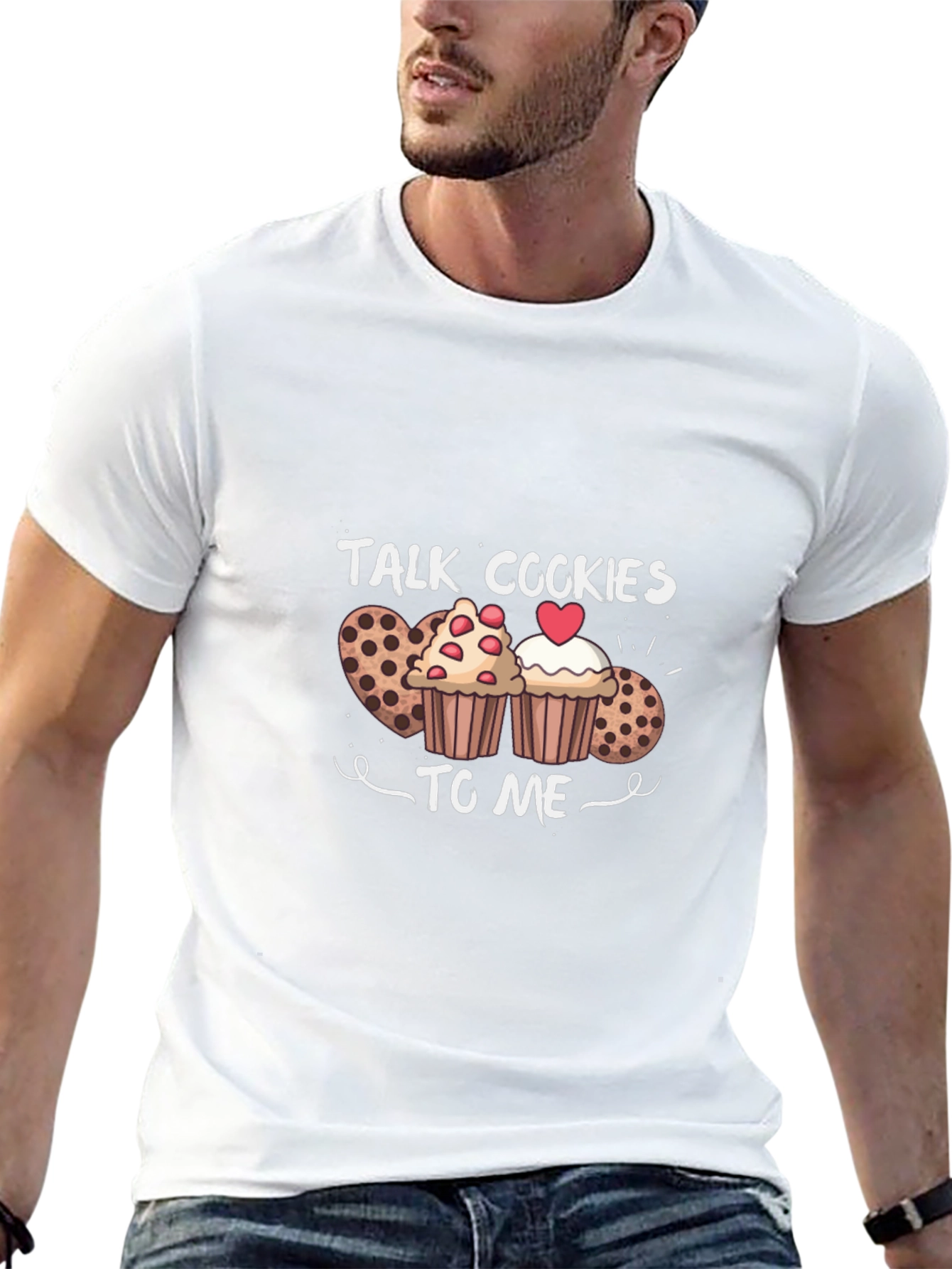 Talk Cookies to Me Graphic T-Shirt