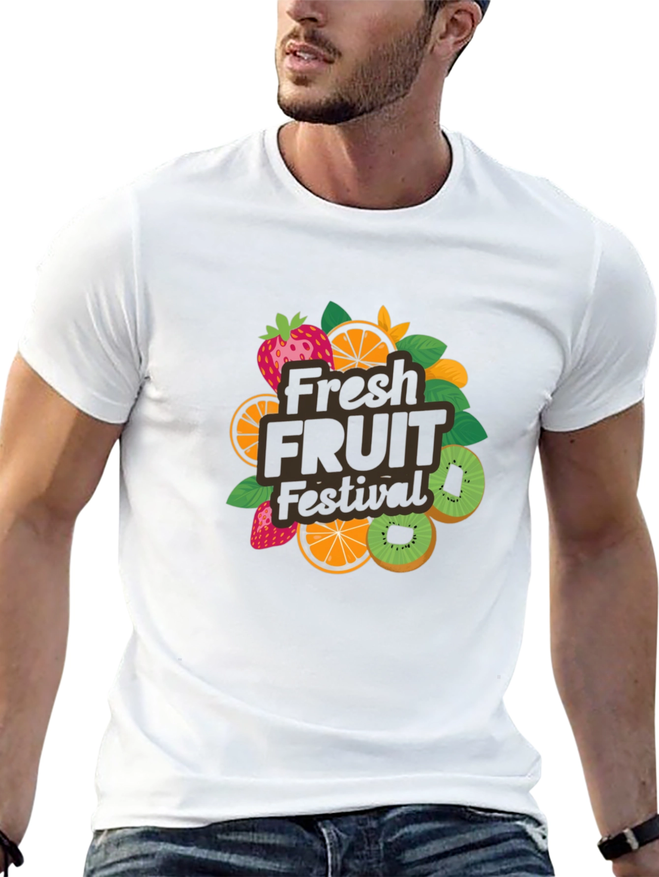 Fresh Fruit Festival Black T-Shirt