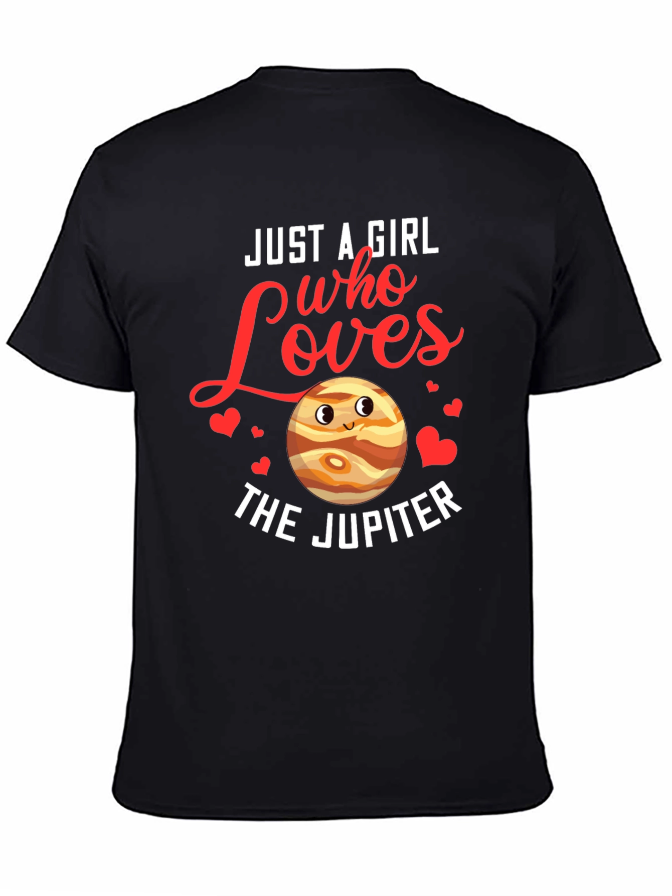 Just a Girl Who Loves the Jupiter T-Shirt