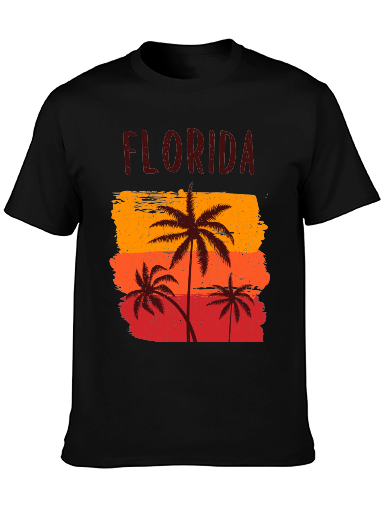 Florida Palm Tree Graphic T-Shirt