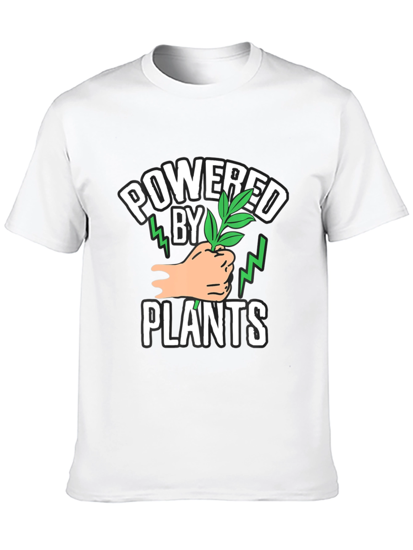Powered by Plants Graphic T-Shirt - Vegan Friendly