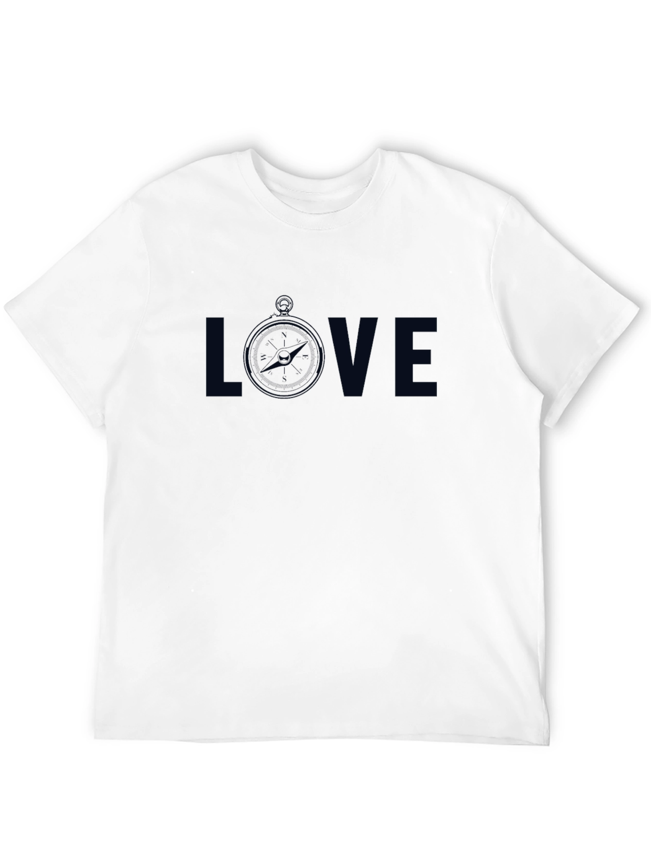 Compass Love Graphic T-Shirt