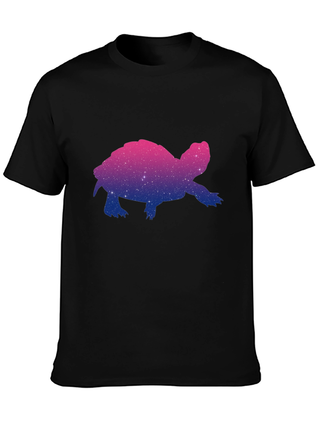 Turtle Galaxy Graphic Tee - Black