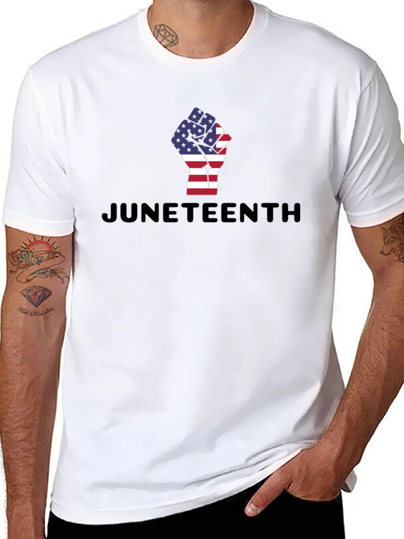 Juneteenth Fist Graphic T-Shirt