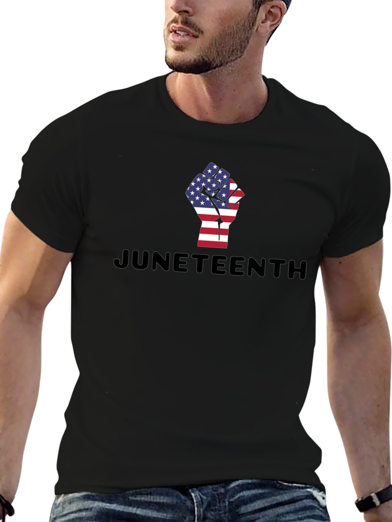 Juneteenth Fist Graphic T-Shirt