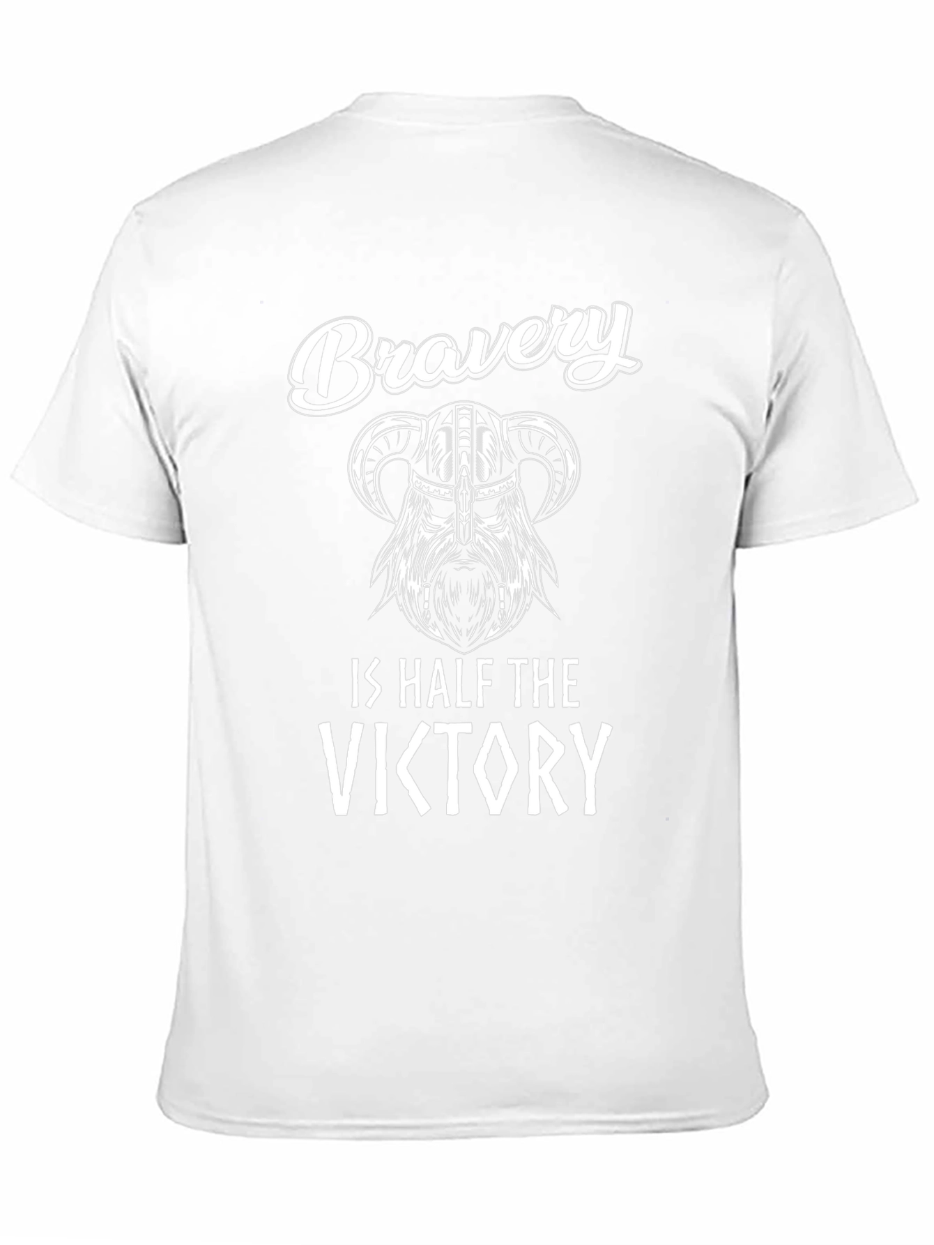 Bravery is Half the Victory Viking Graphic T-Shirt