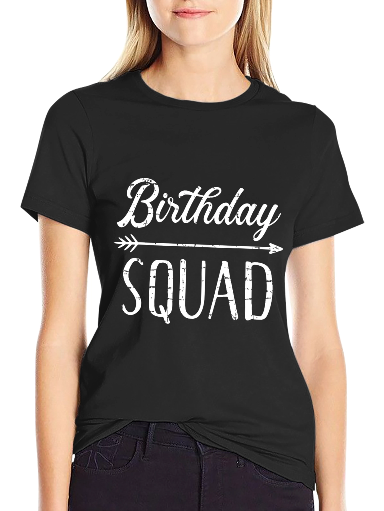 Birthday Squad Arrow Graphic Tee