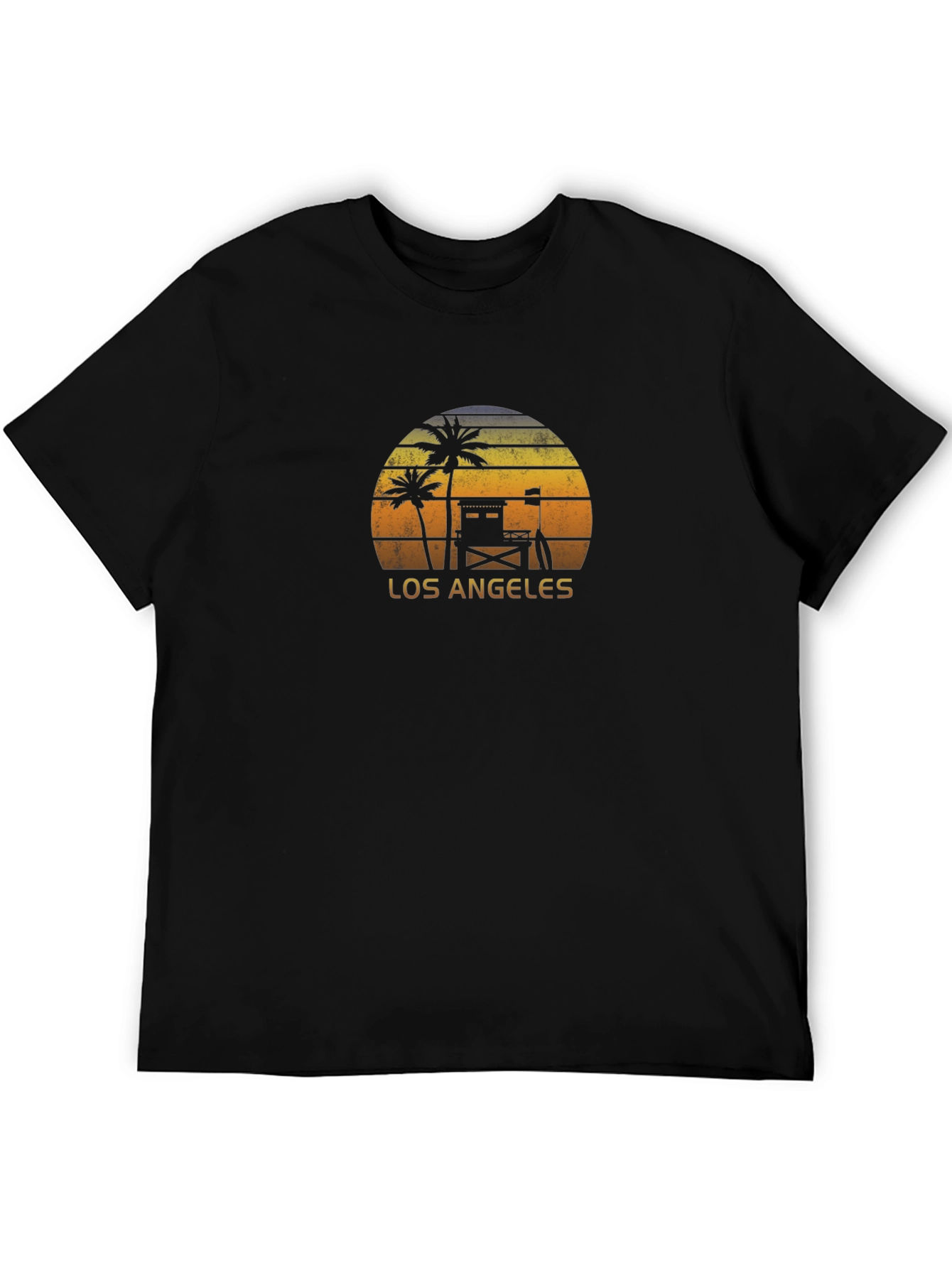 LA Beach Sunset T-Shirt