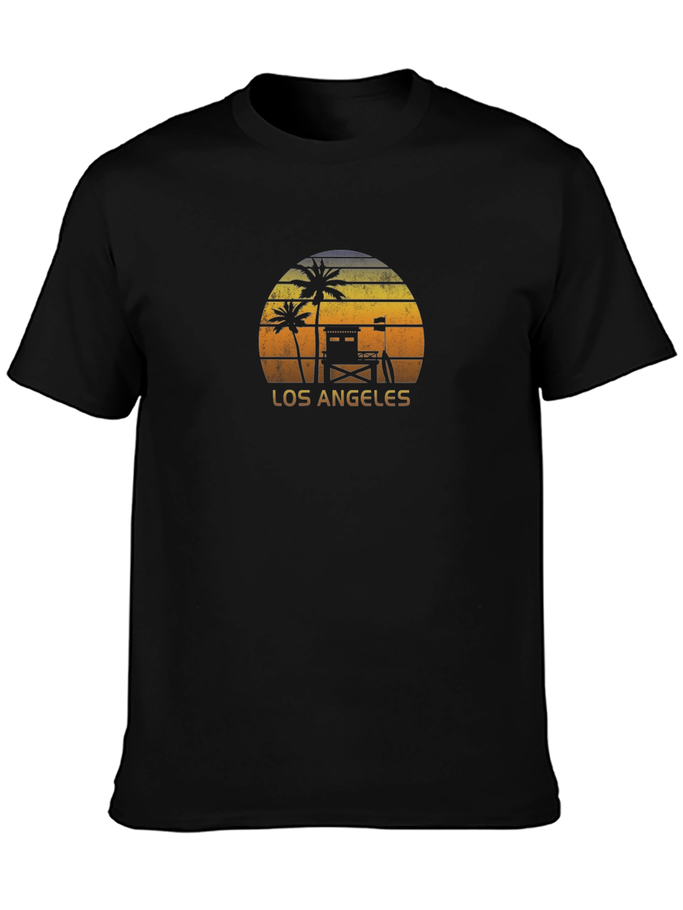 LA Beach Sunset T-Shirt