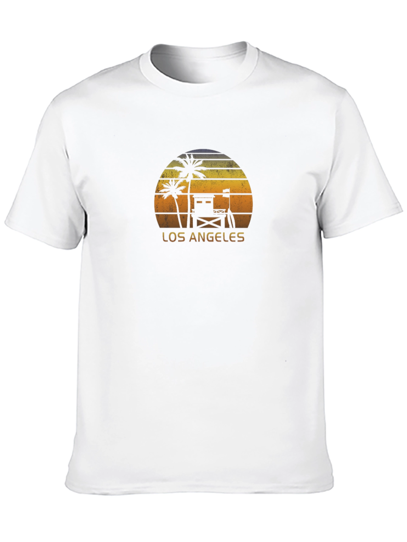 LA Beach Sunset T-Shirt