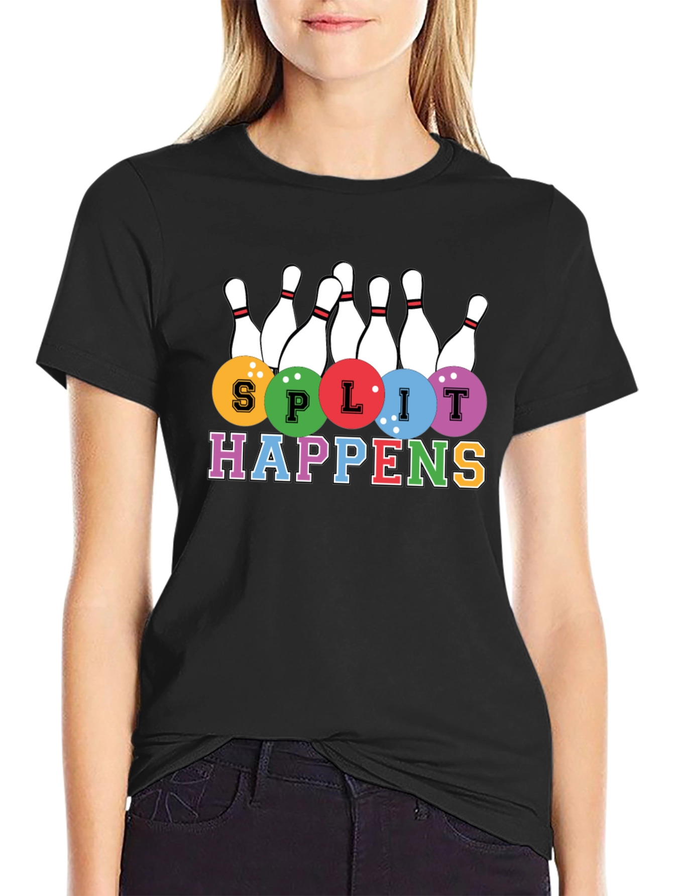 Split Happens Bowling T-Shirt