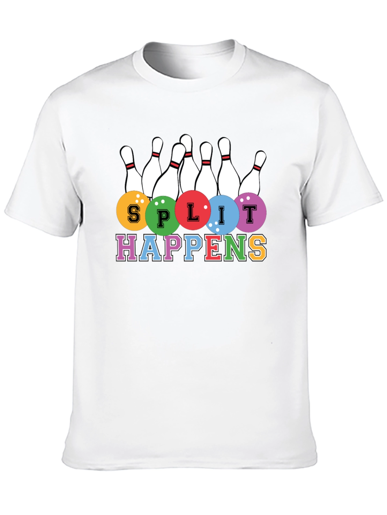 Split Happens Bowling T-Shirt