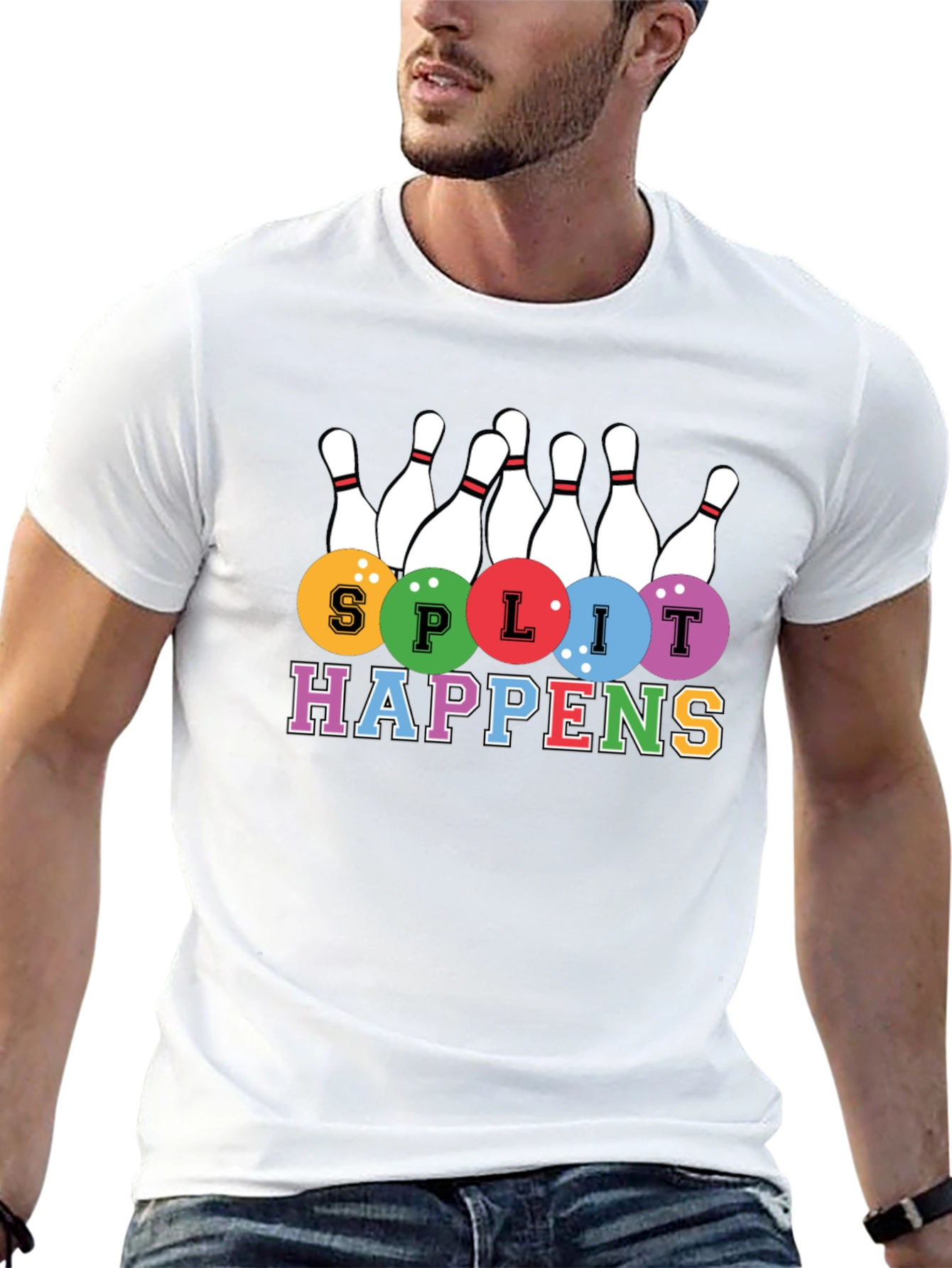 Split Happens Bowling T-Shirt