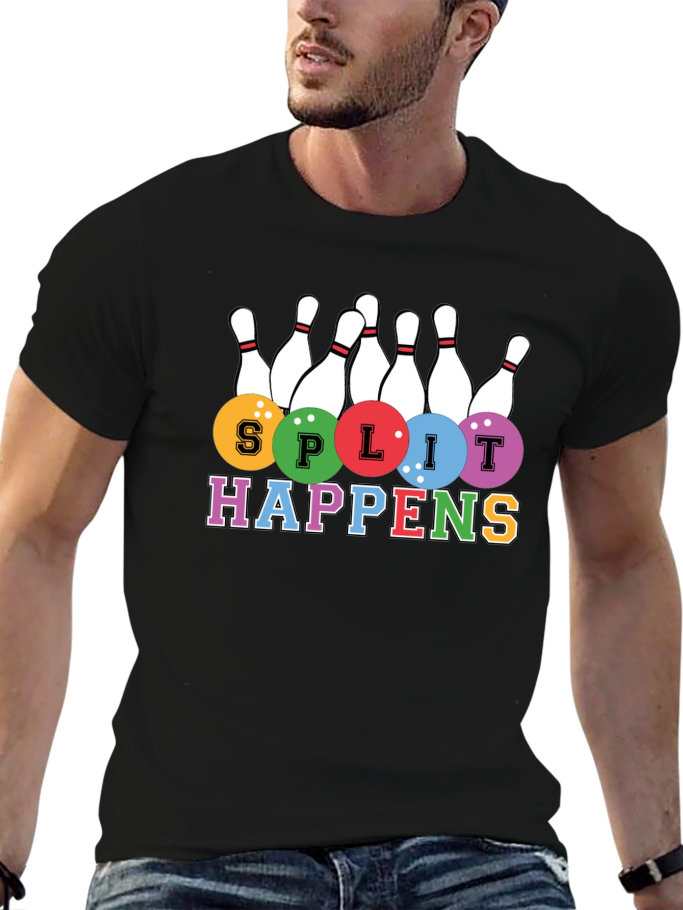 Split Happens Bowling T-Shirt