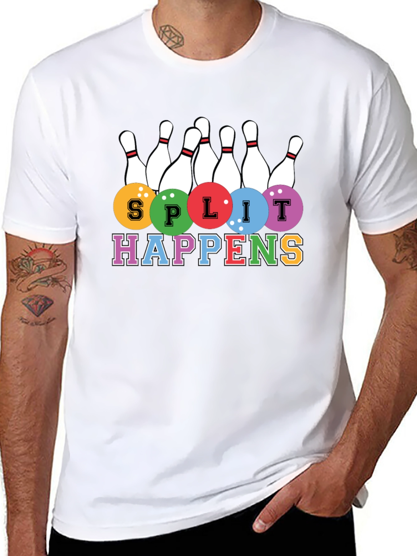 Split Happens Bowling T-Shirt