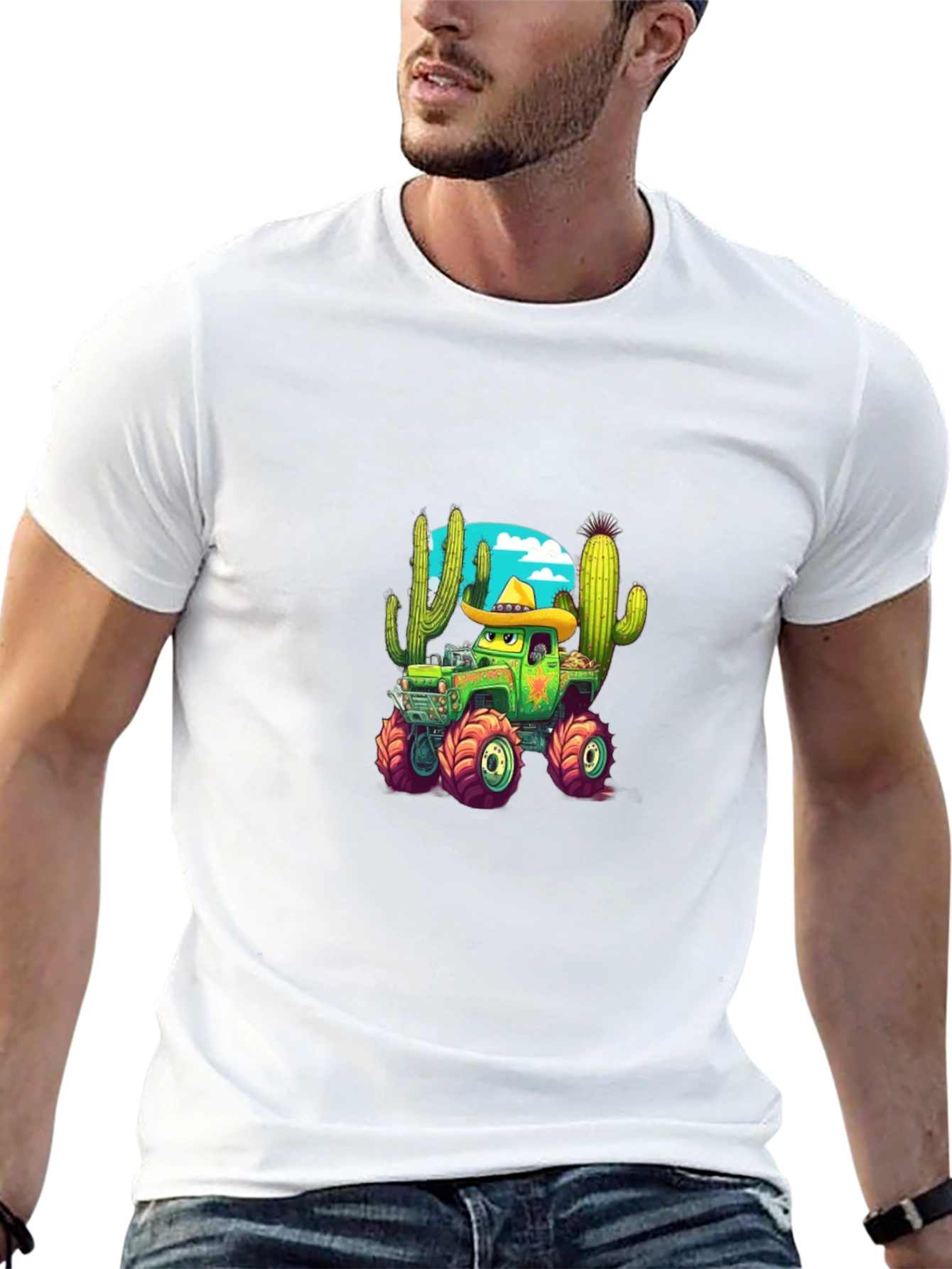 Cactus Truck T-Shirt - Desert Fun!