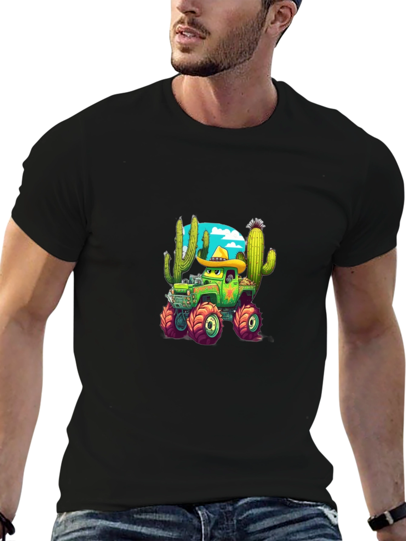 Cactus Truck T-Shirt - Desert Fun!