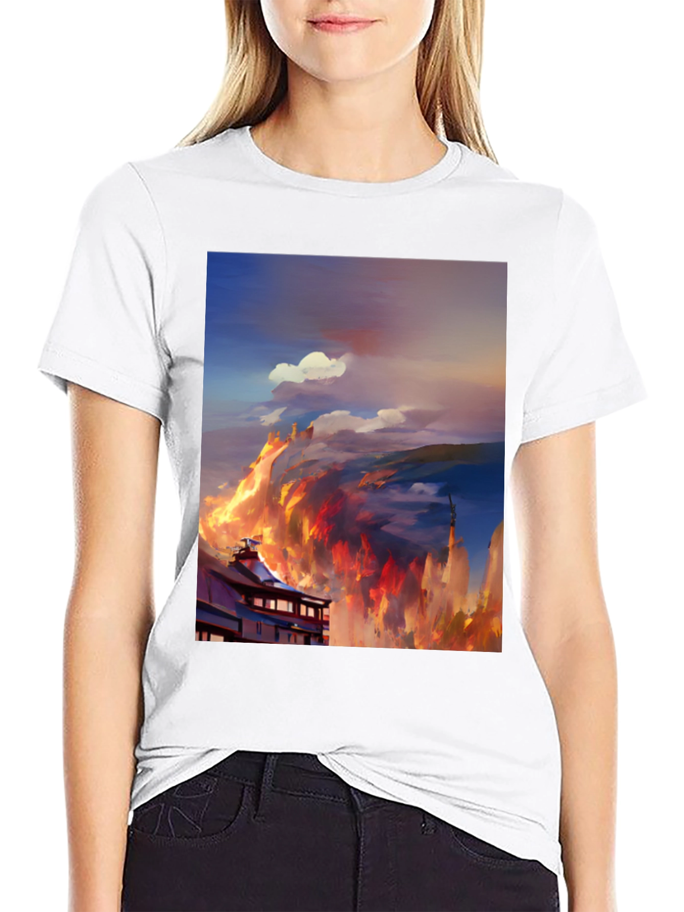 Burning City T-Shirt