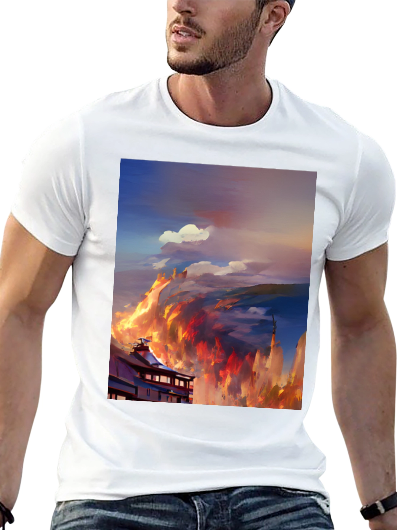 Burning City T-Shirt