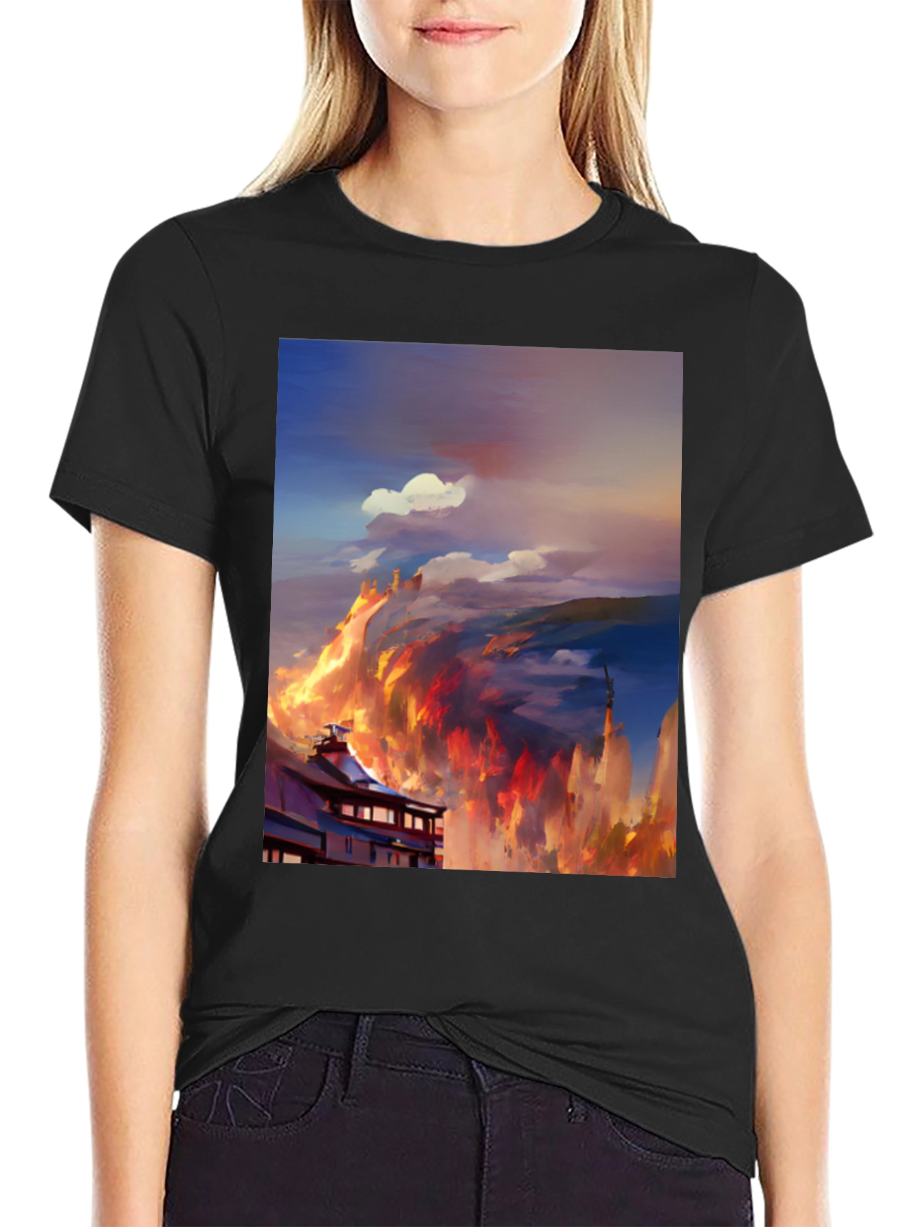 Burning City T-Shirt
