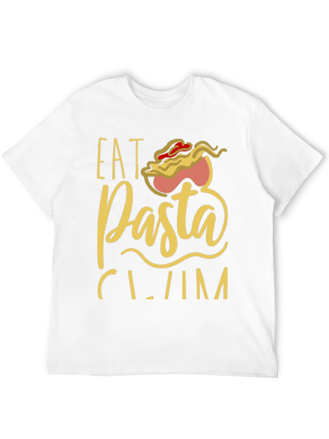 Eat Pasta Claim T-Shirt Funny Foodie Tee