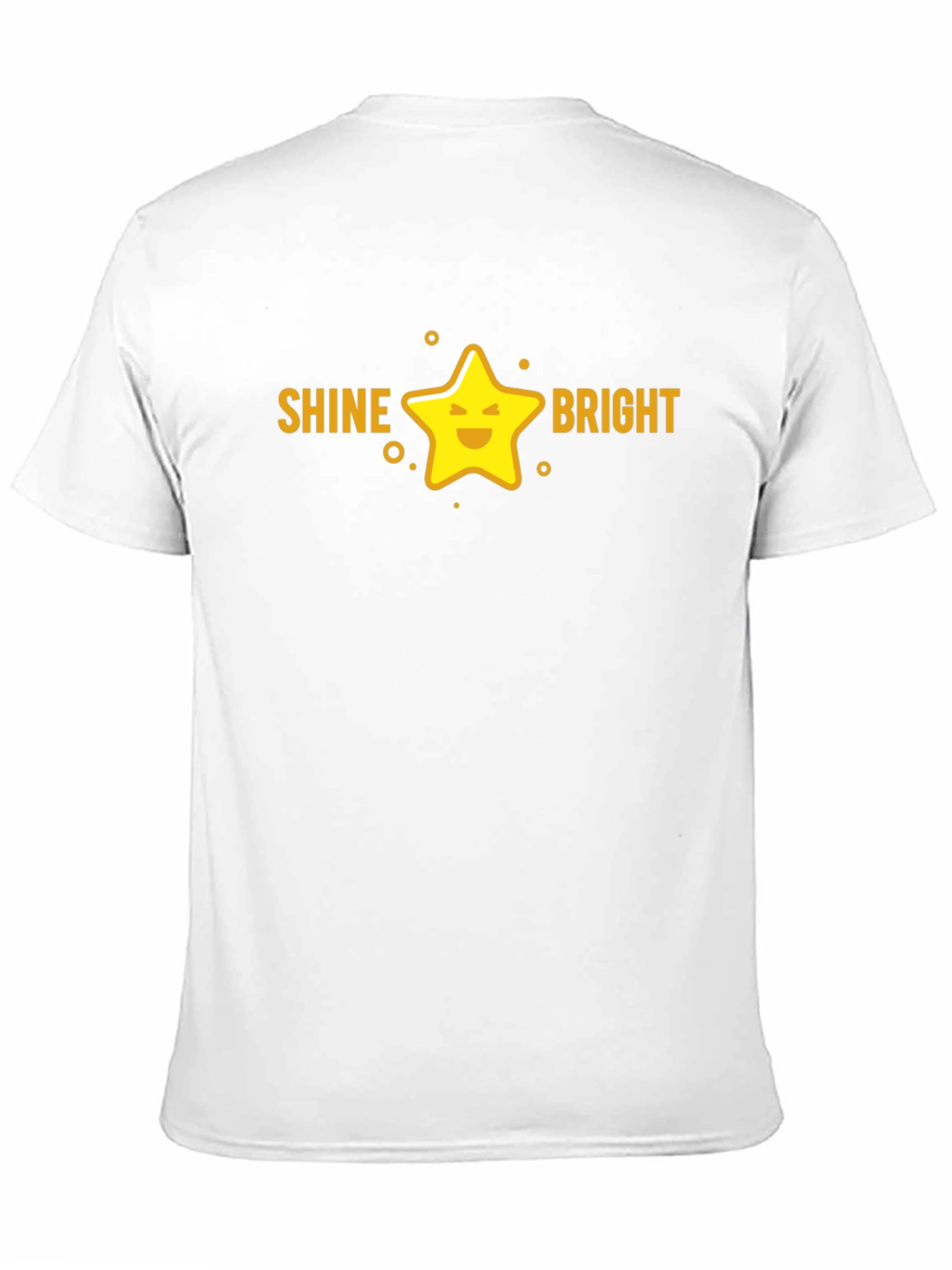 Shine Bright Star Graphic Tee - Black Unisex T-Shirt