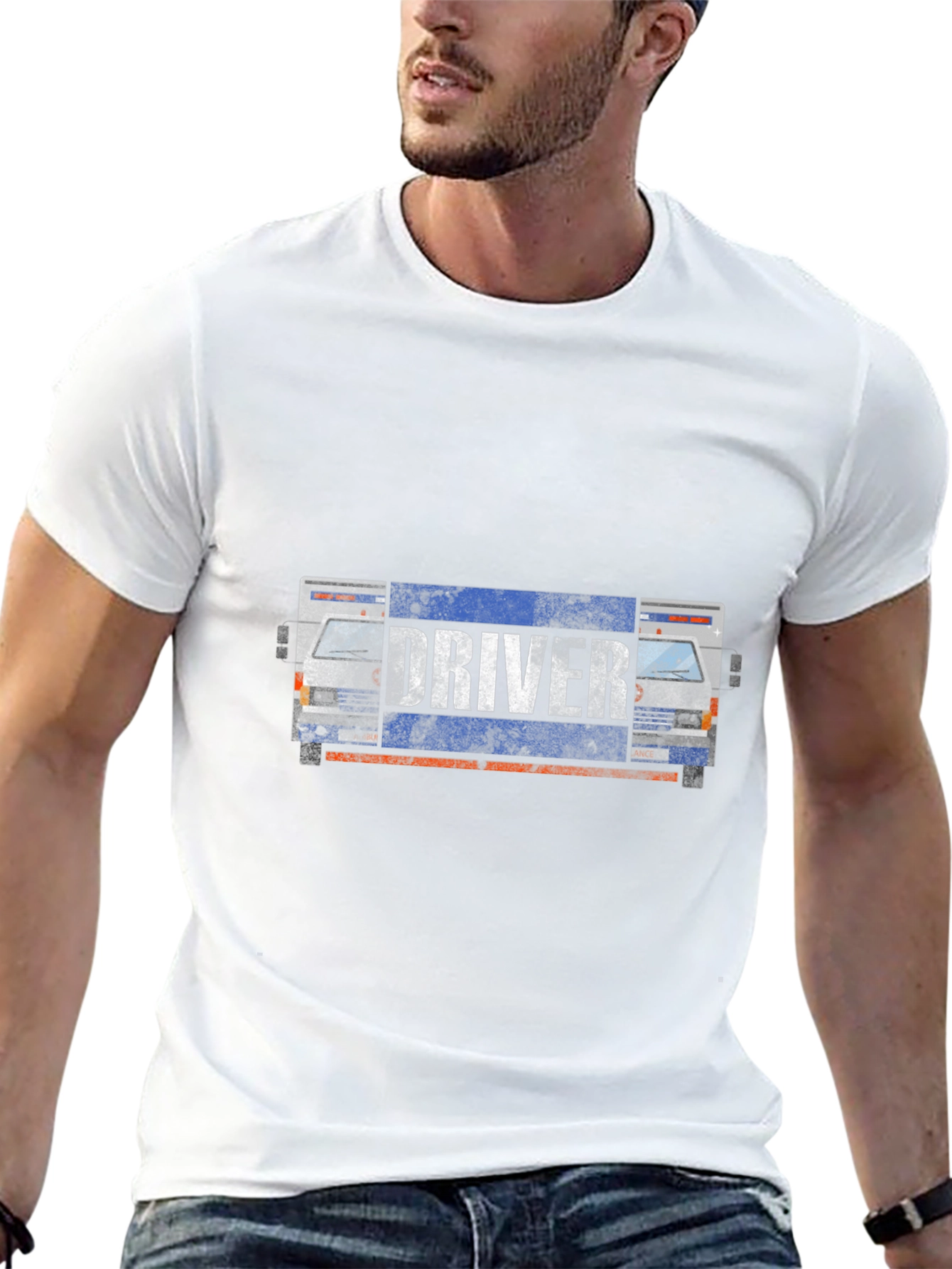 Driver Truck T-Shirt - Classic Design