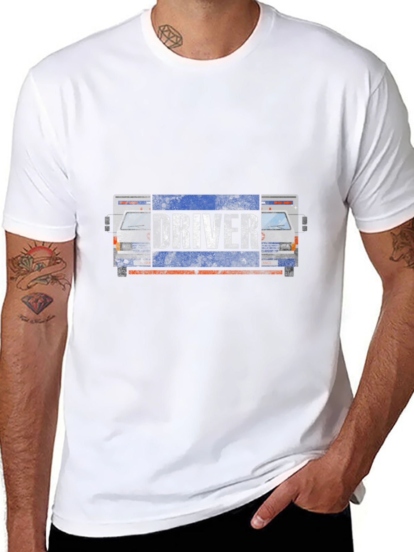Driver Truck T-Shirt - Classic Design