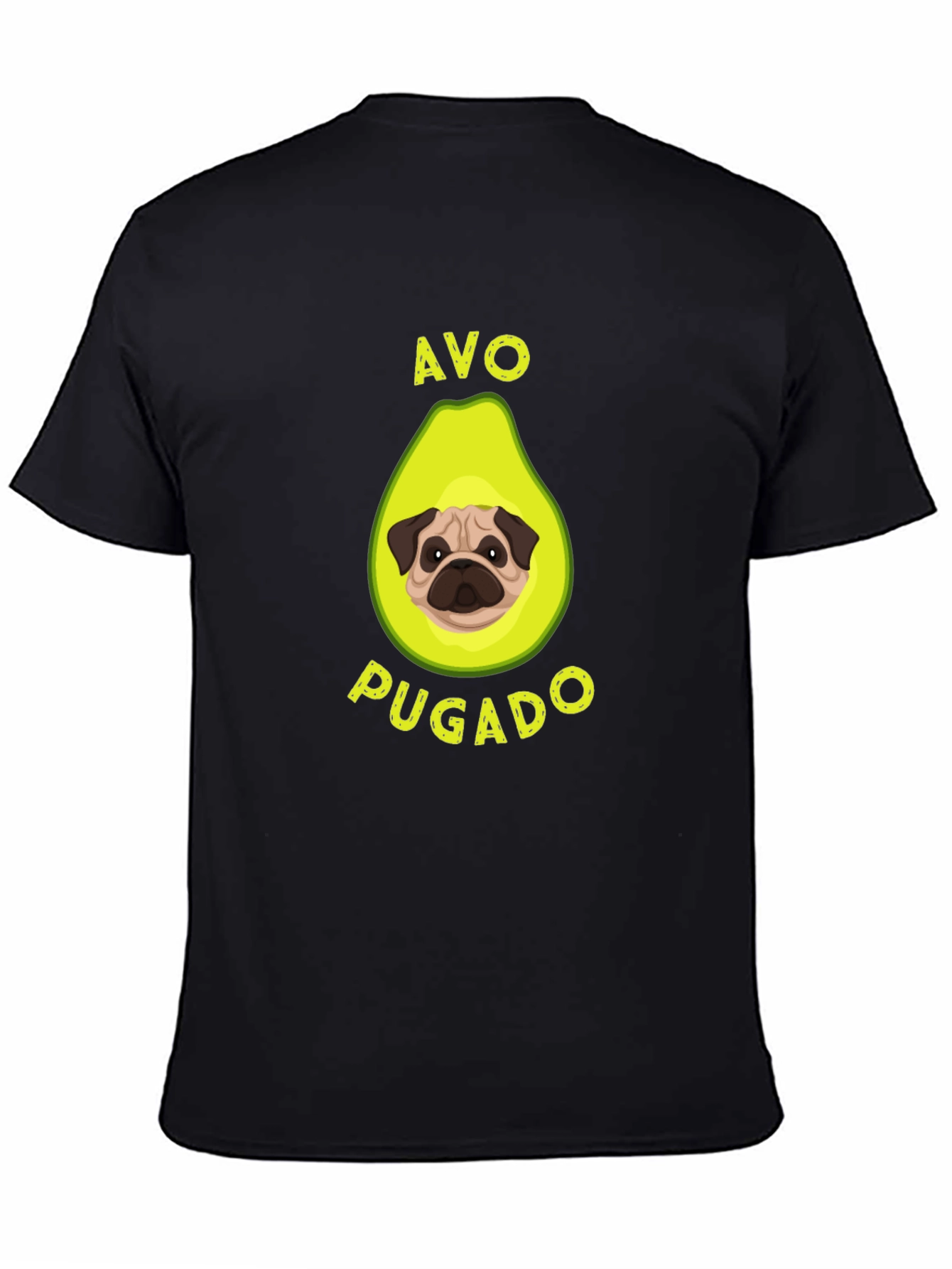 Avo-Pugado T-Shirt | Funny Avocado Pug Tee