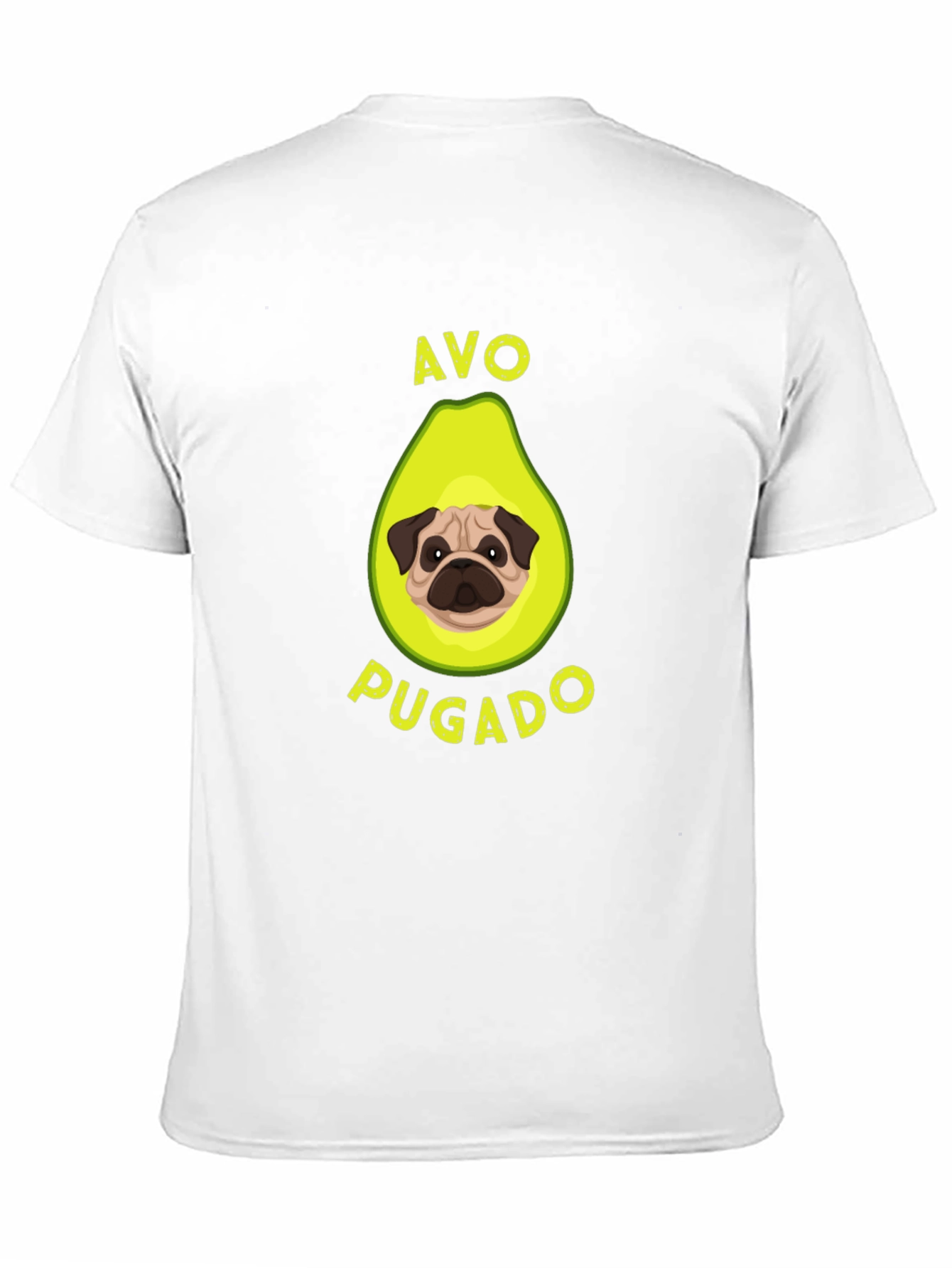 Avo-Pugado T-Shirt | Funny Avocado Pug Tee