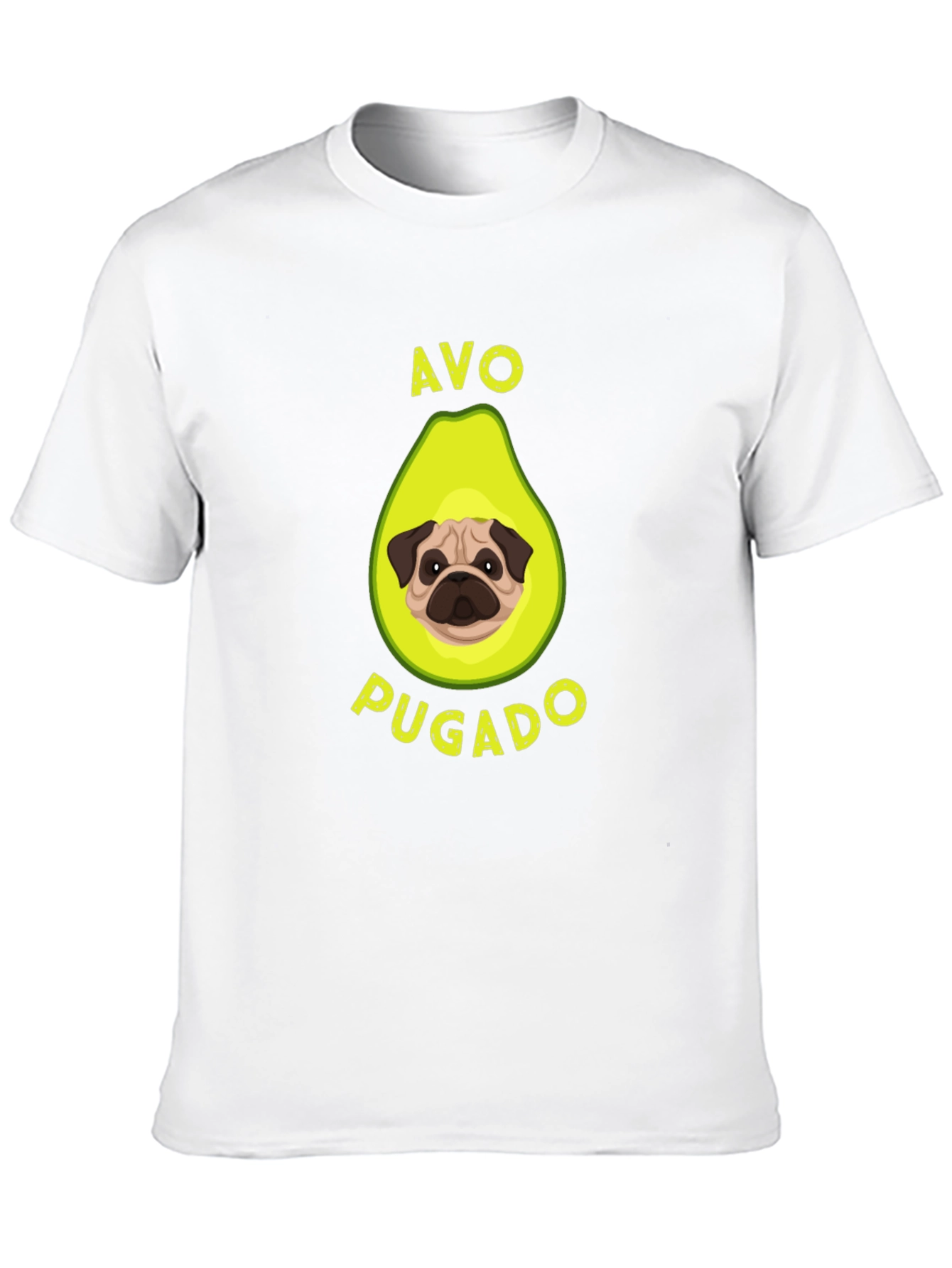 Avo-Pugado T-Shirt | Funny Avocado Pug Tee