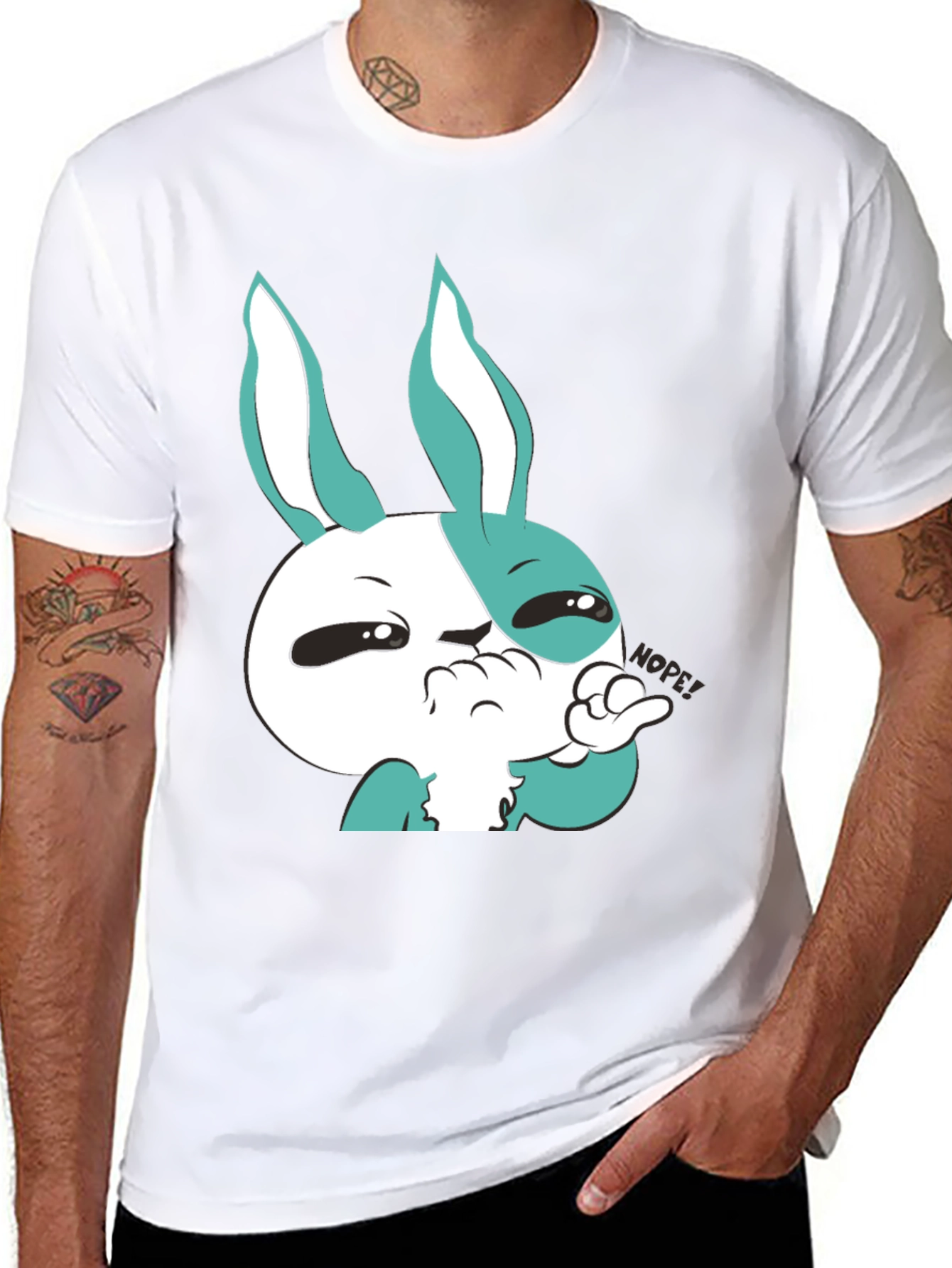 Funny Bunny Graphic Tee
