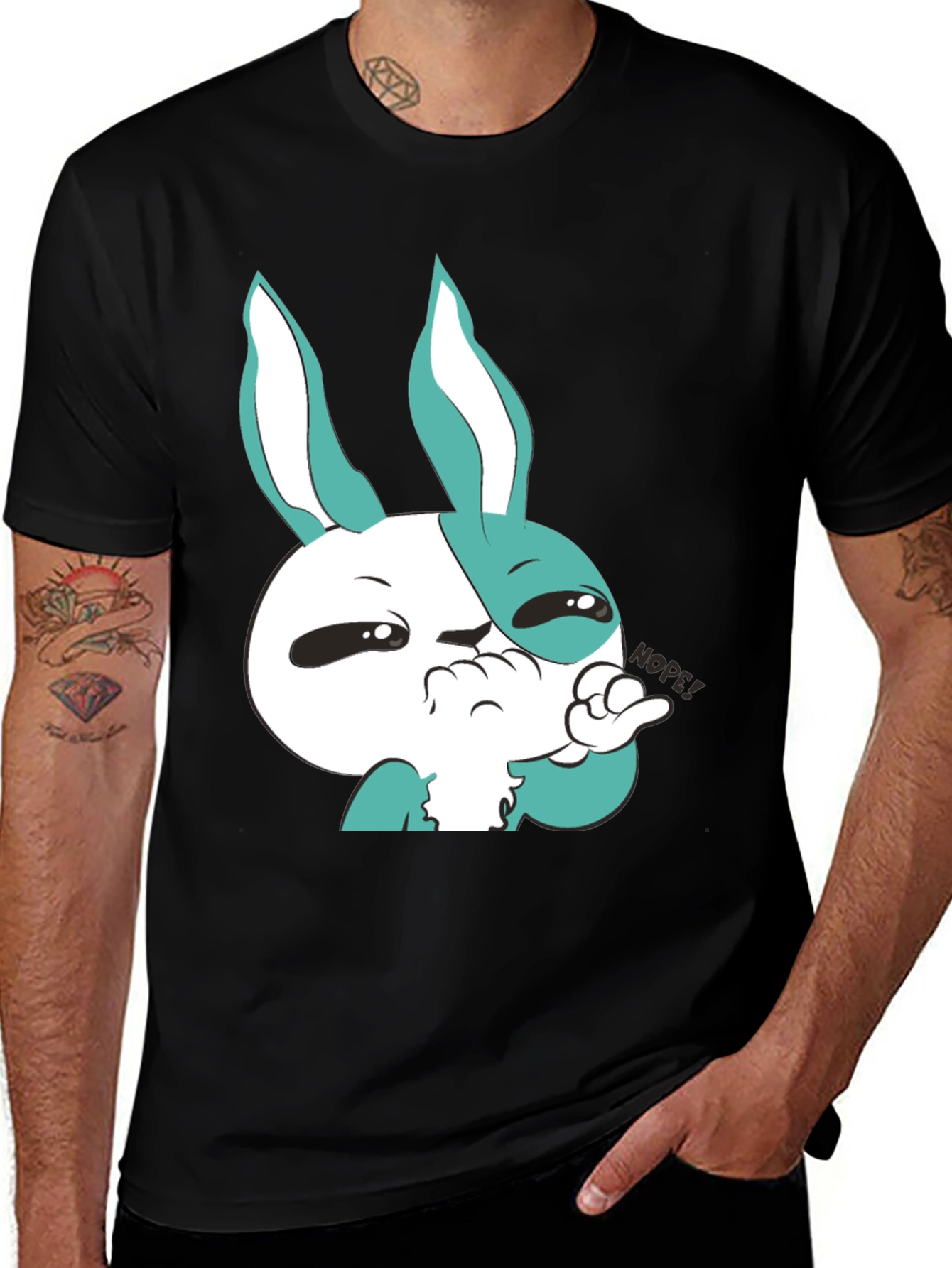 Funny Bunny Graphic Tee