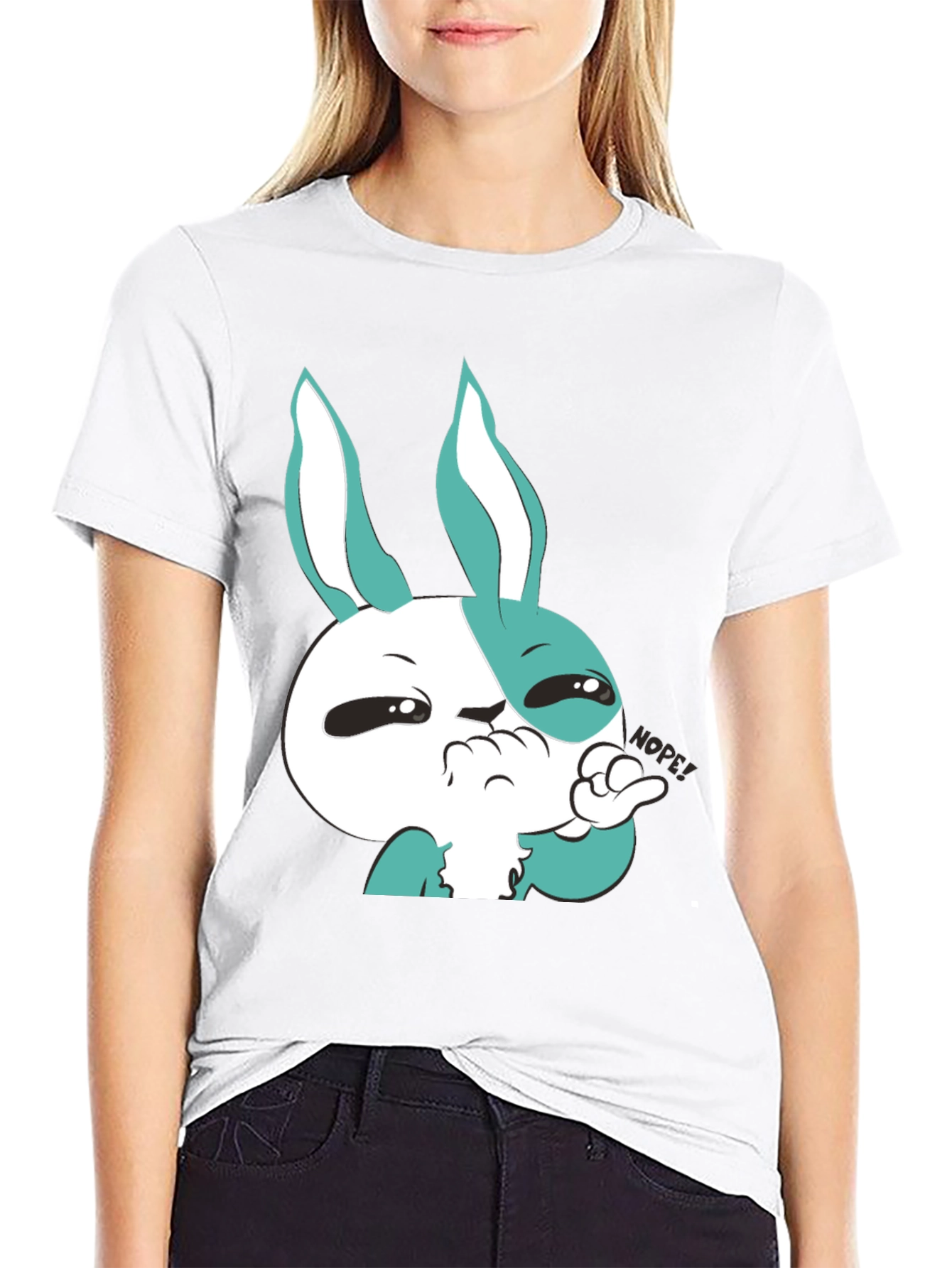 Funny Bunny Graphic Tee