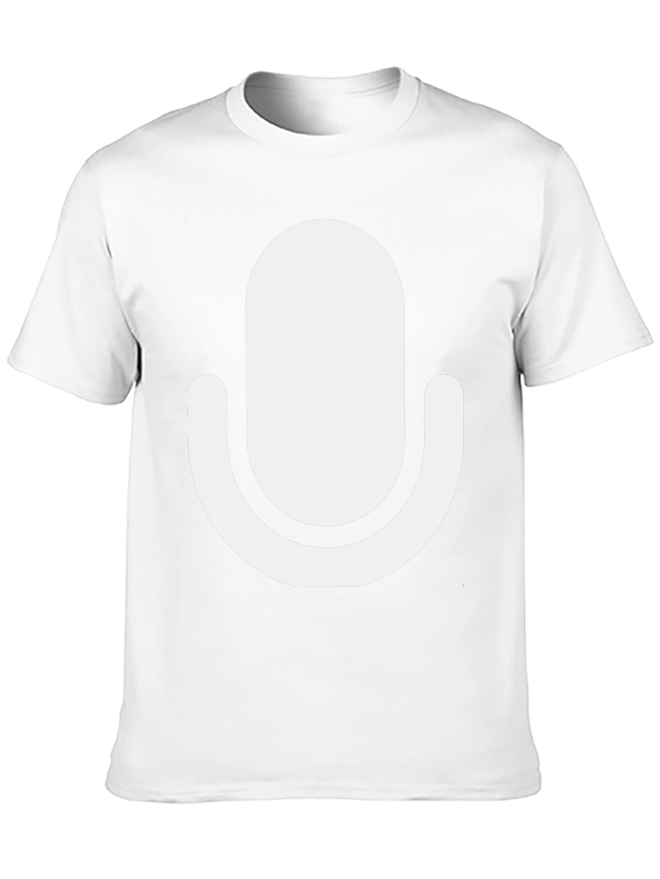 Retro Mic Black T-Shirt