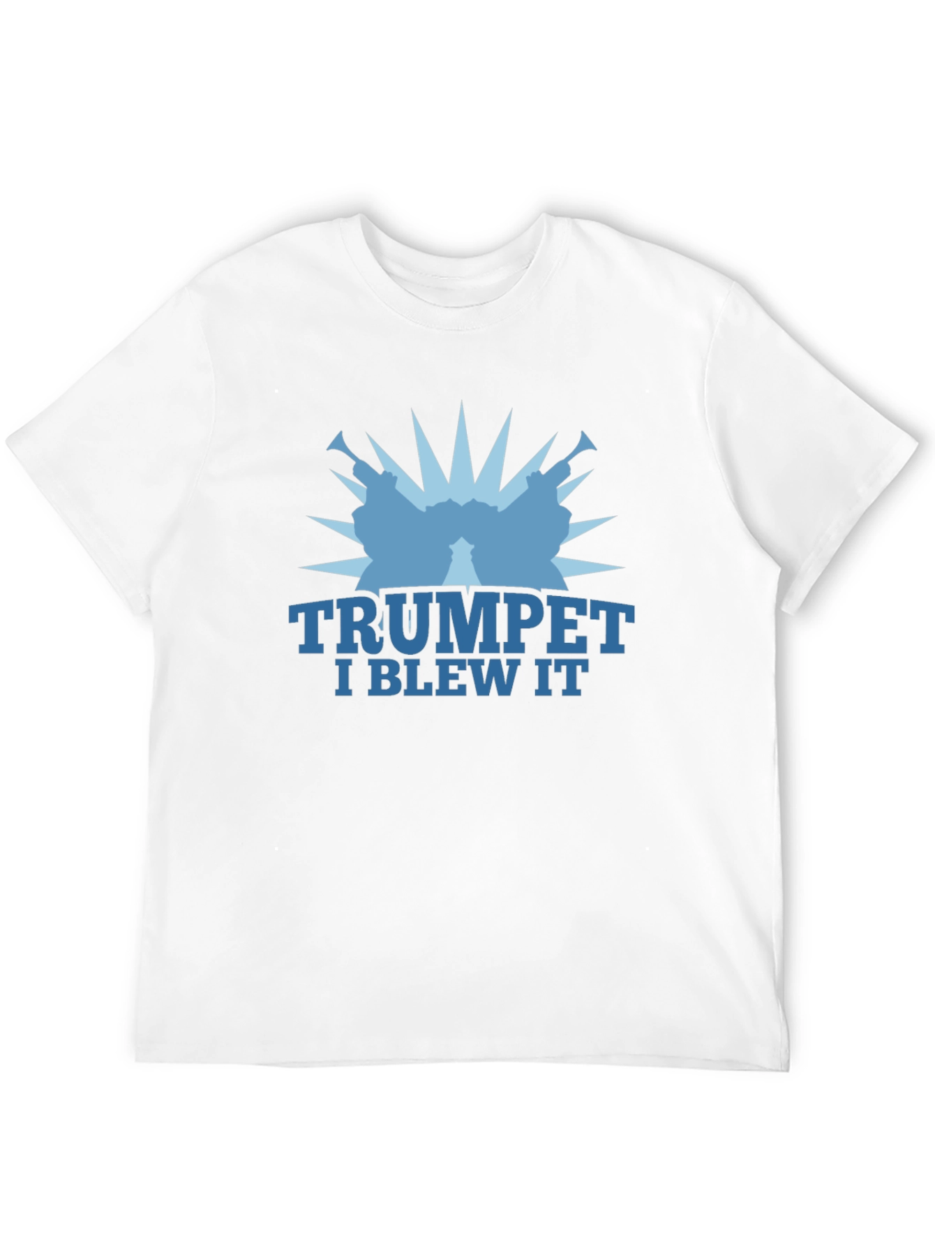 Trumpet I Blew It Graphic Tee - Black