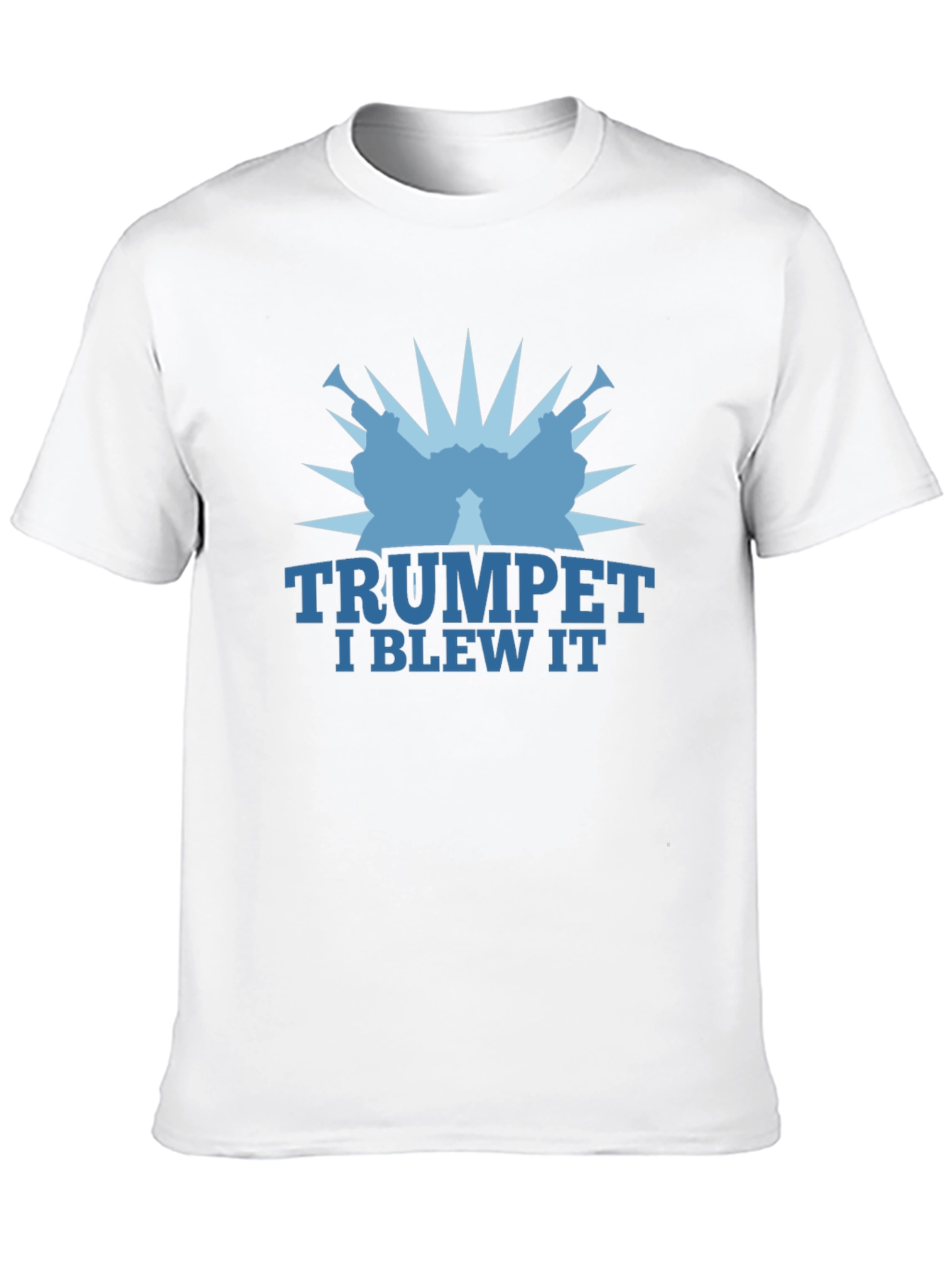 Trumpet I Blew It Graphic Tee - Black