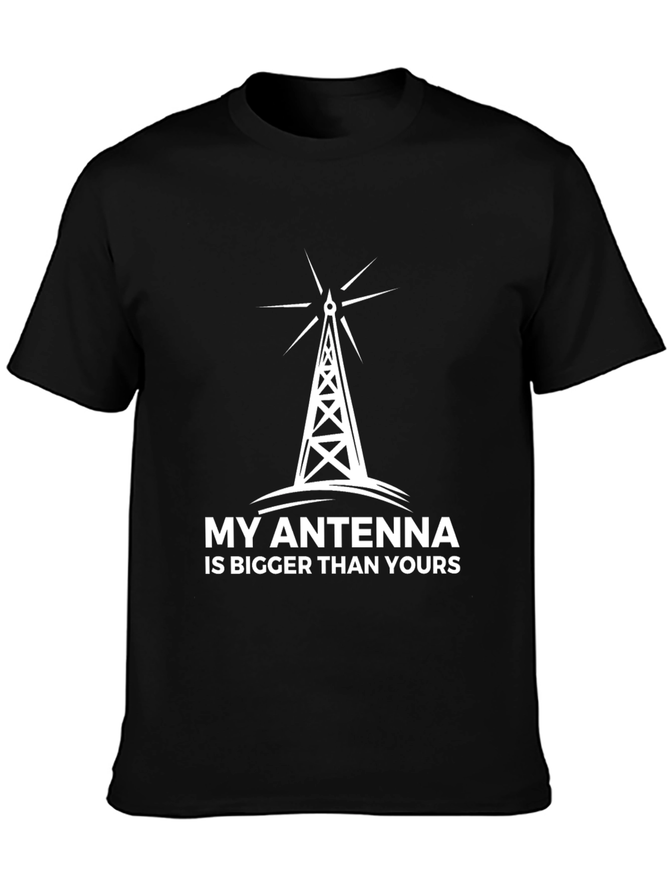 My Antenna is Bigger T-Shirt - Radio Ham Shirt