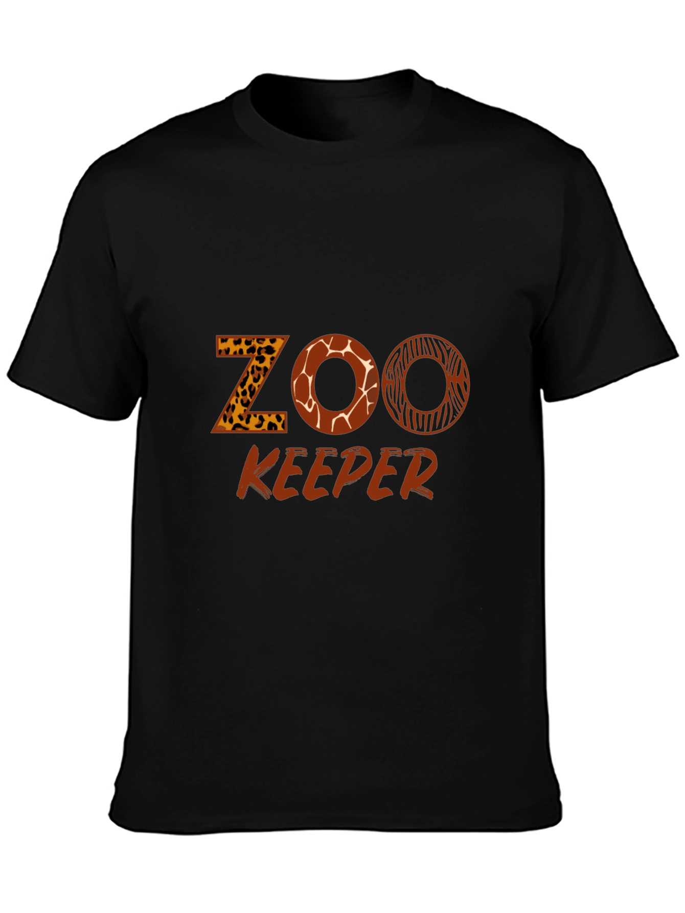 Zoo Keeper Animal Print T-Shirt